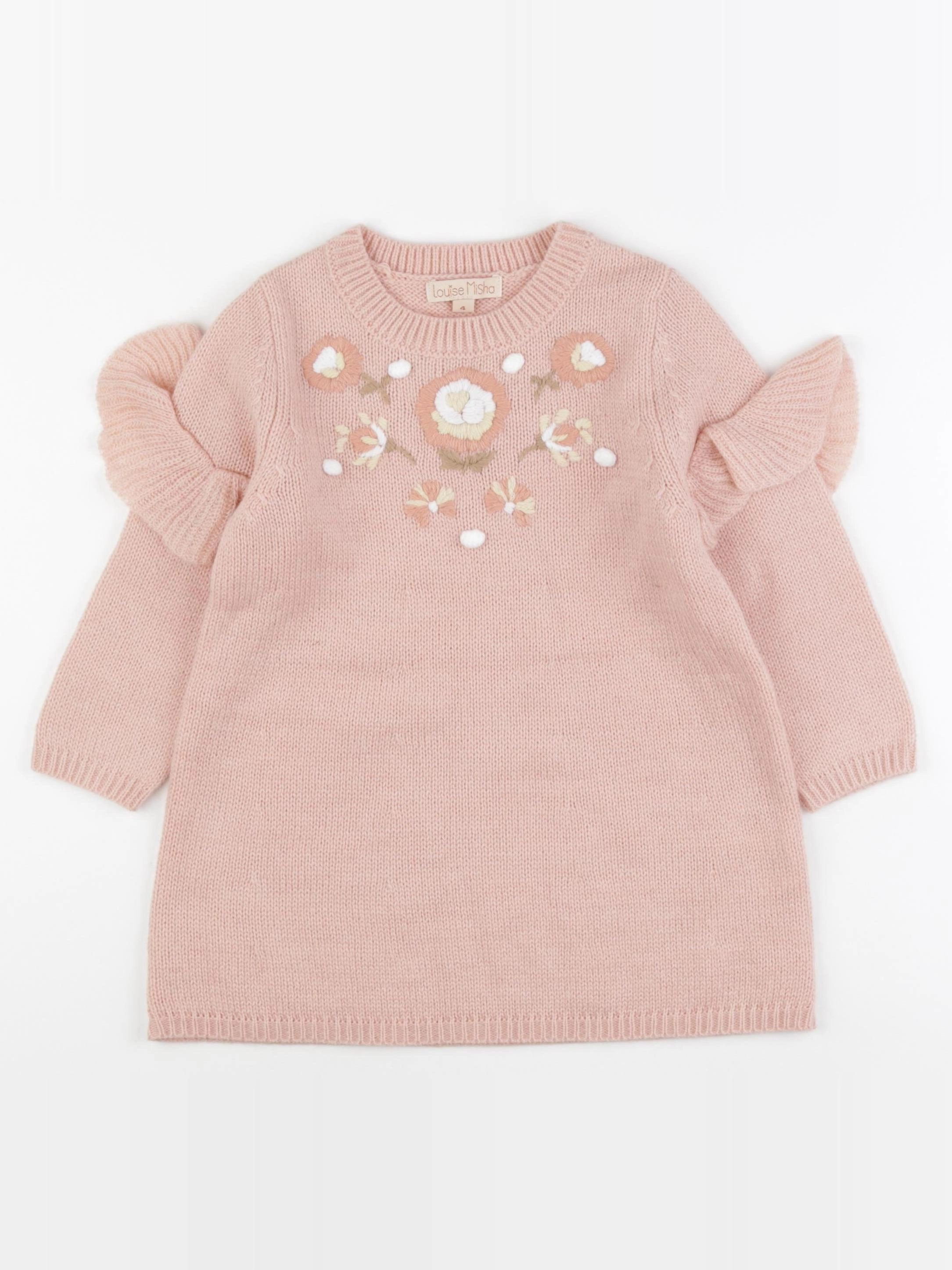 Louise Misha - robe rose - 4 ans