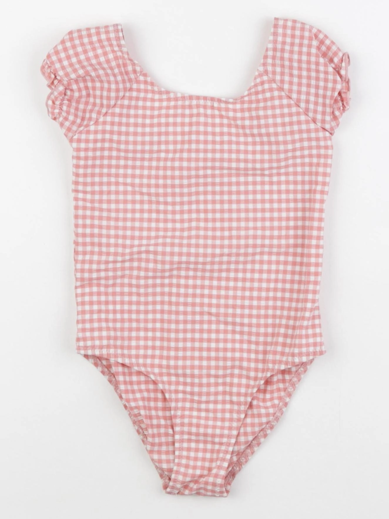 Zara - maillot de bain blanc, rose - 3/4 ans