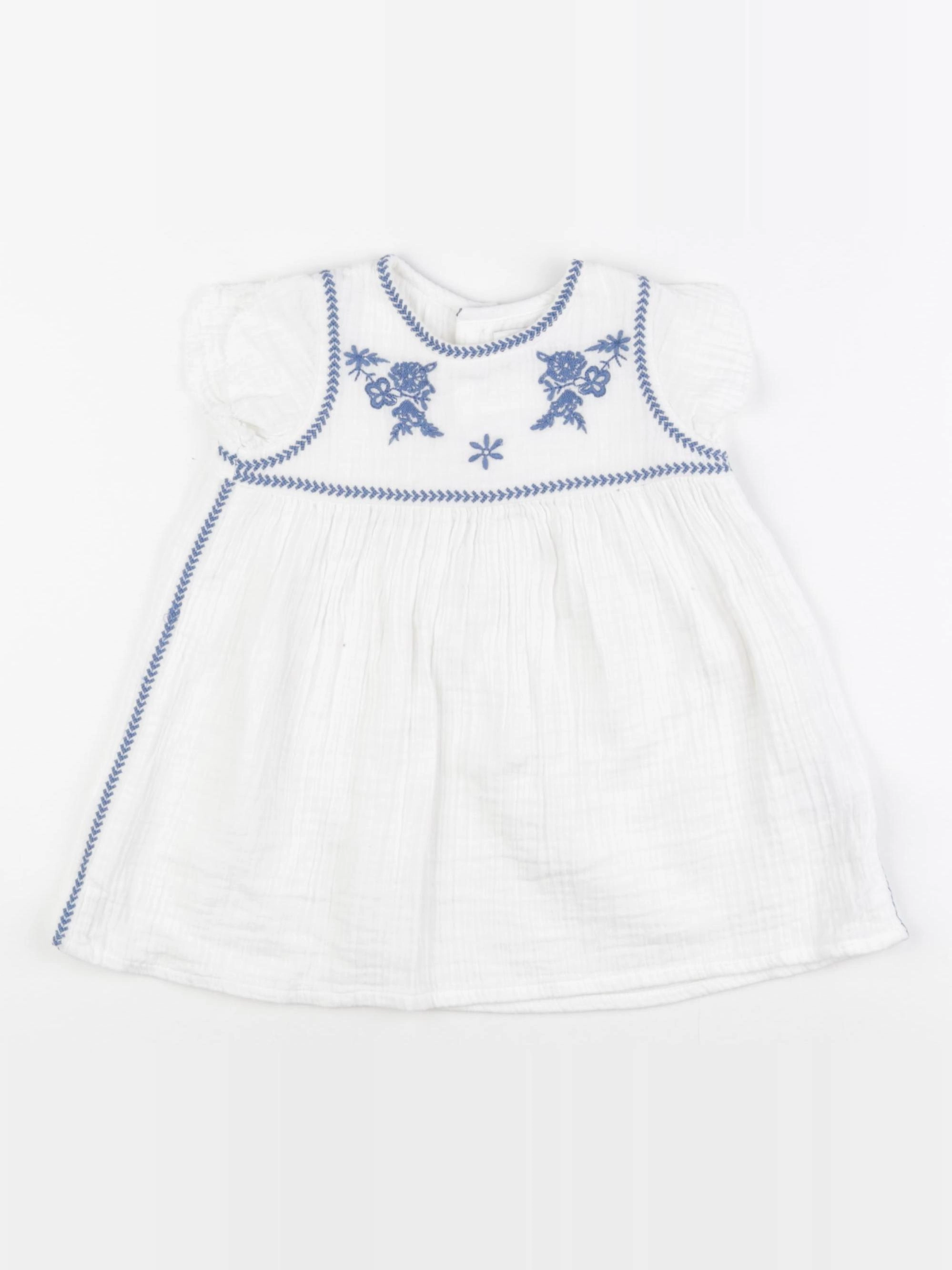 Cyrillus - robe blanc - 18 mois