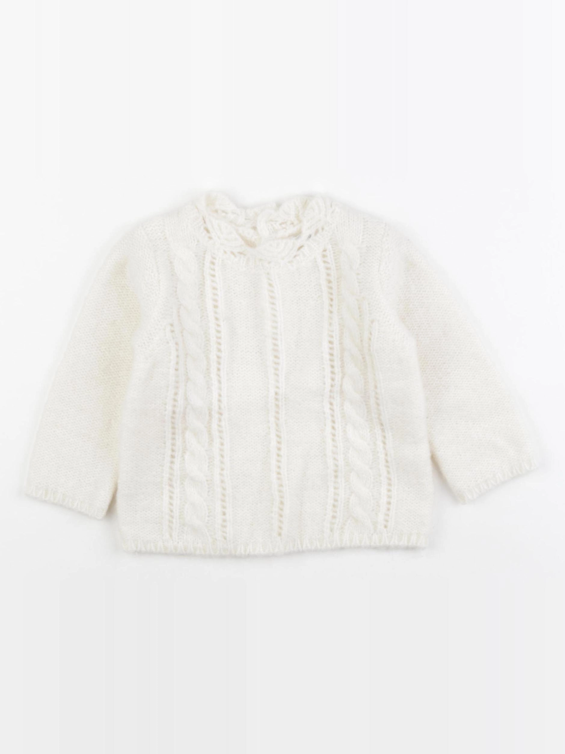 Boutchou - pull beige - 12 mois