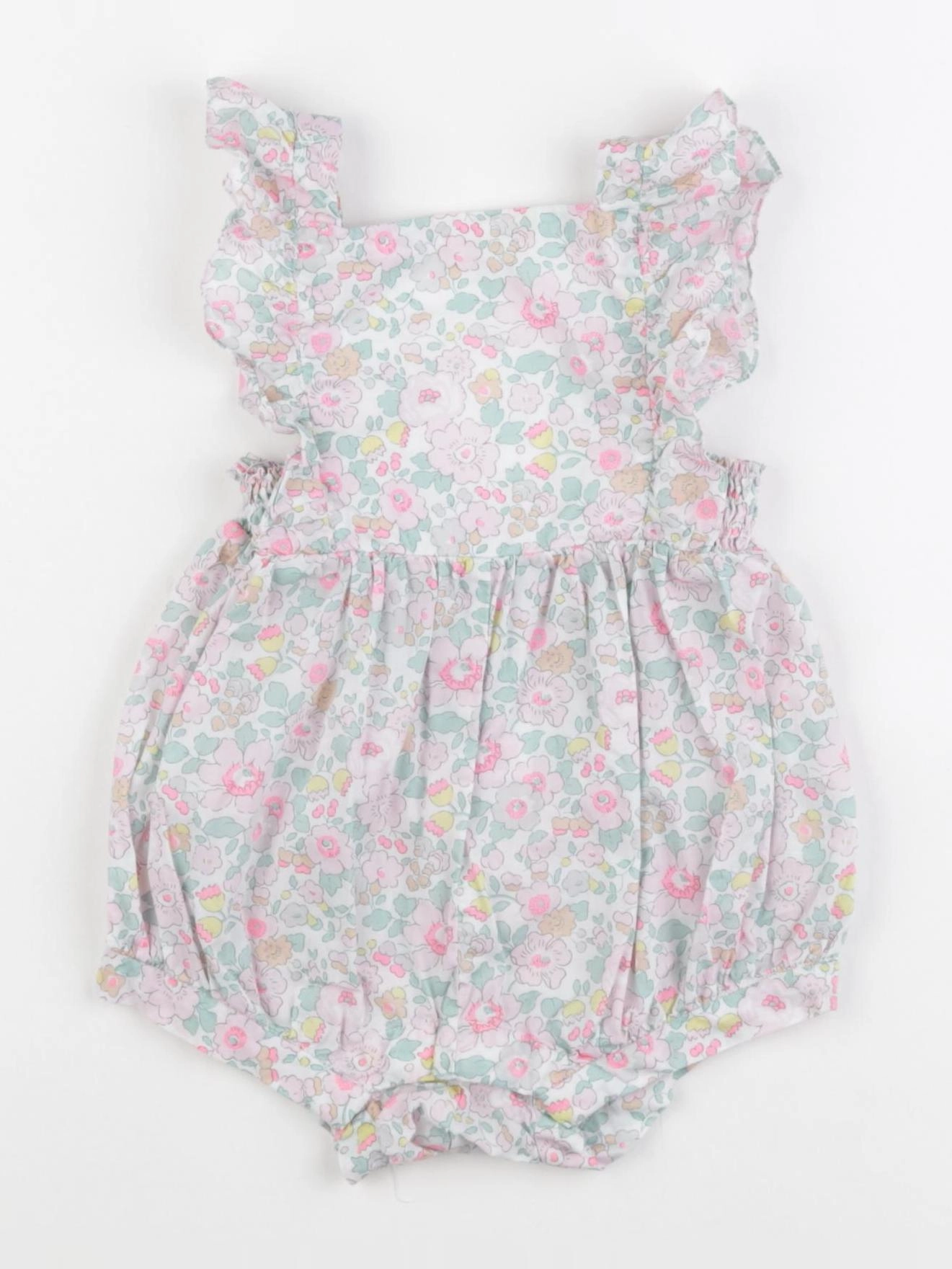 Jacadi - combinaison liberty multicolore - 18 mois