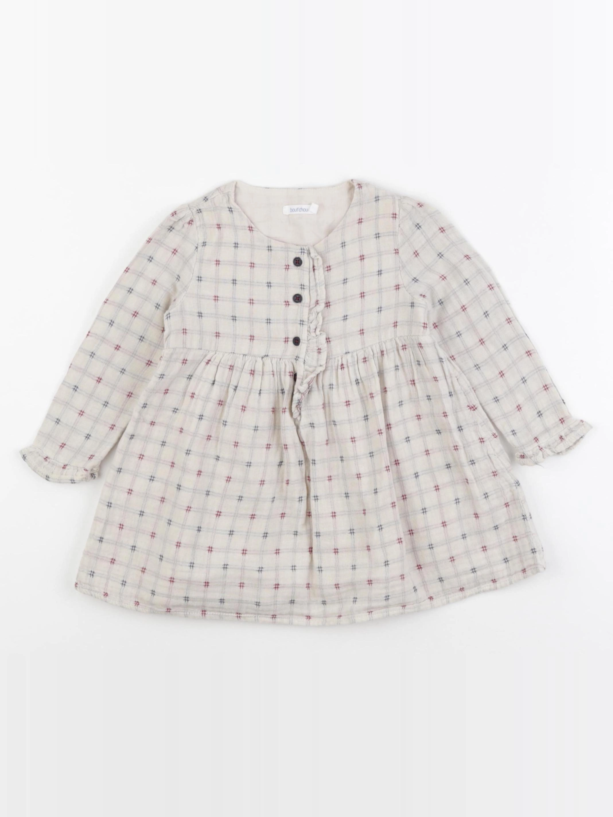Boutchou - robe beige - 12 mois