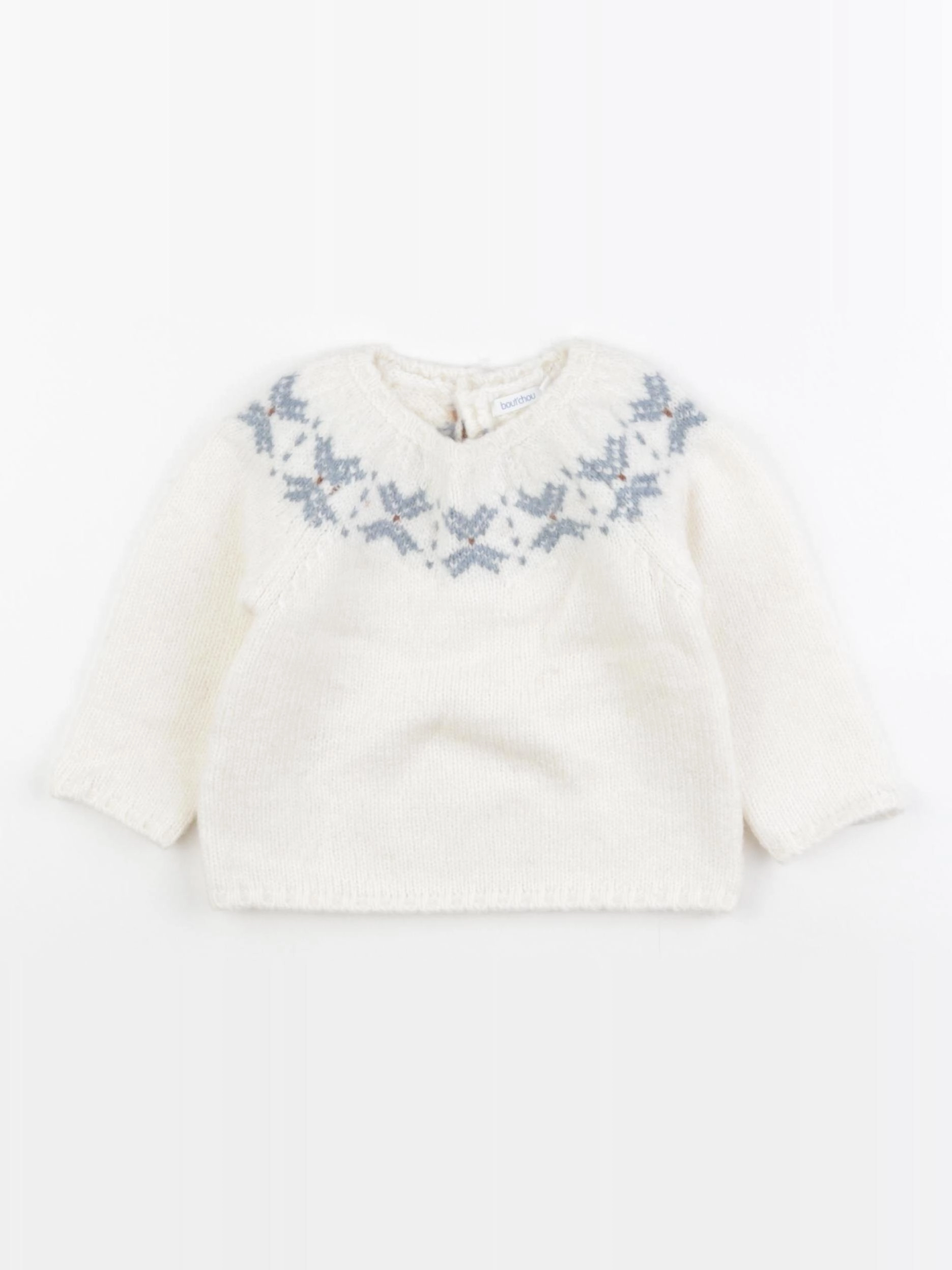 Boutchou - pull beige - 12 mois