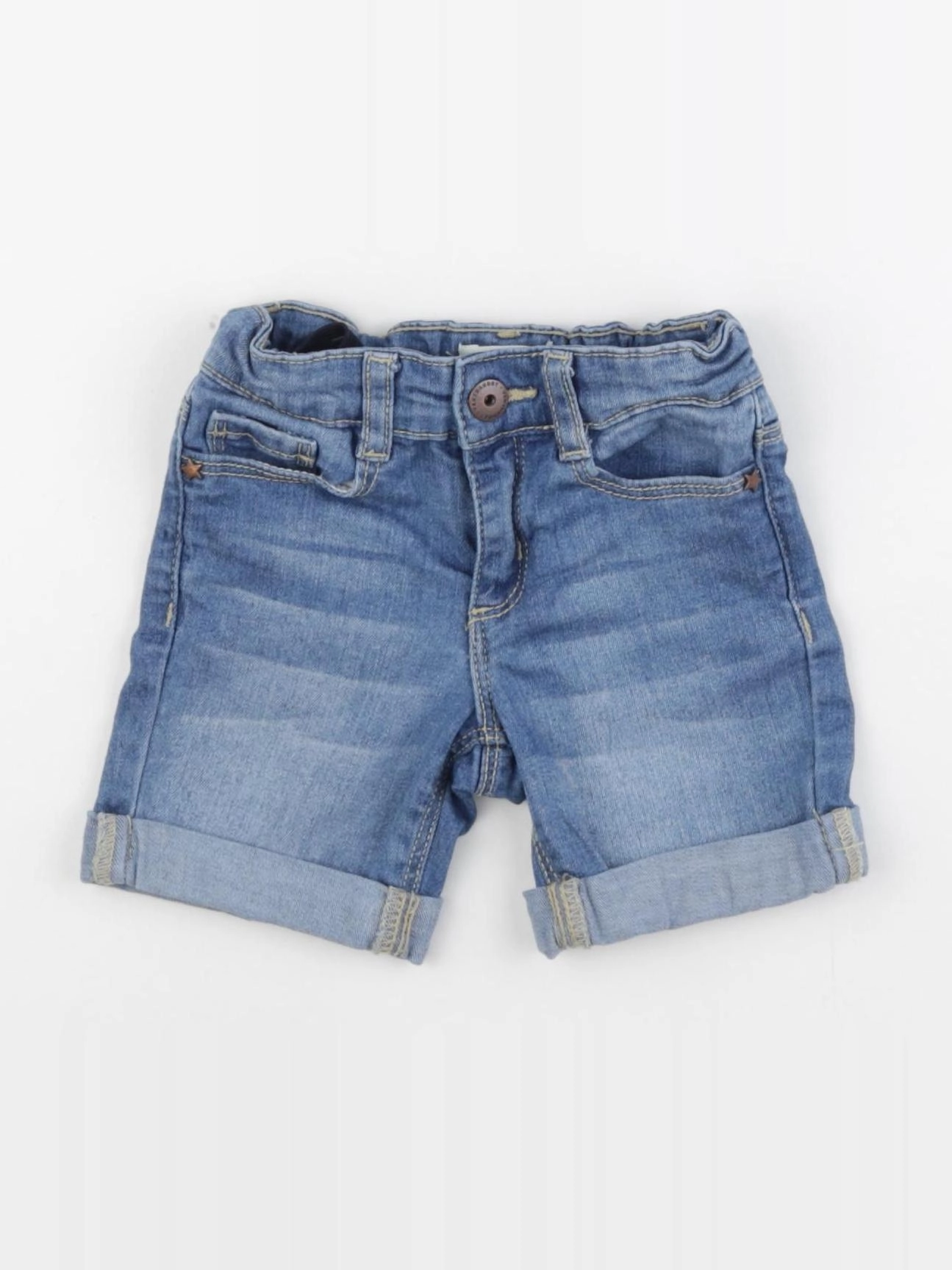 Vertbaudet - short bleu - 3 ans
