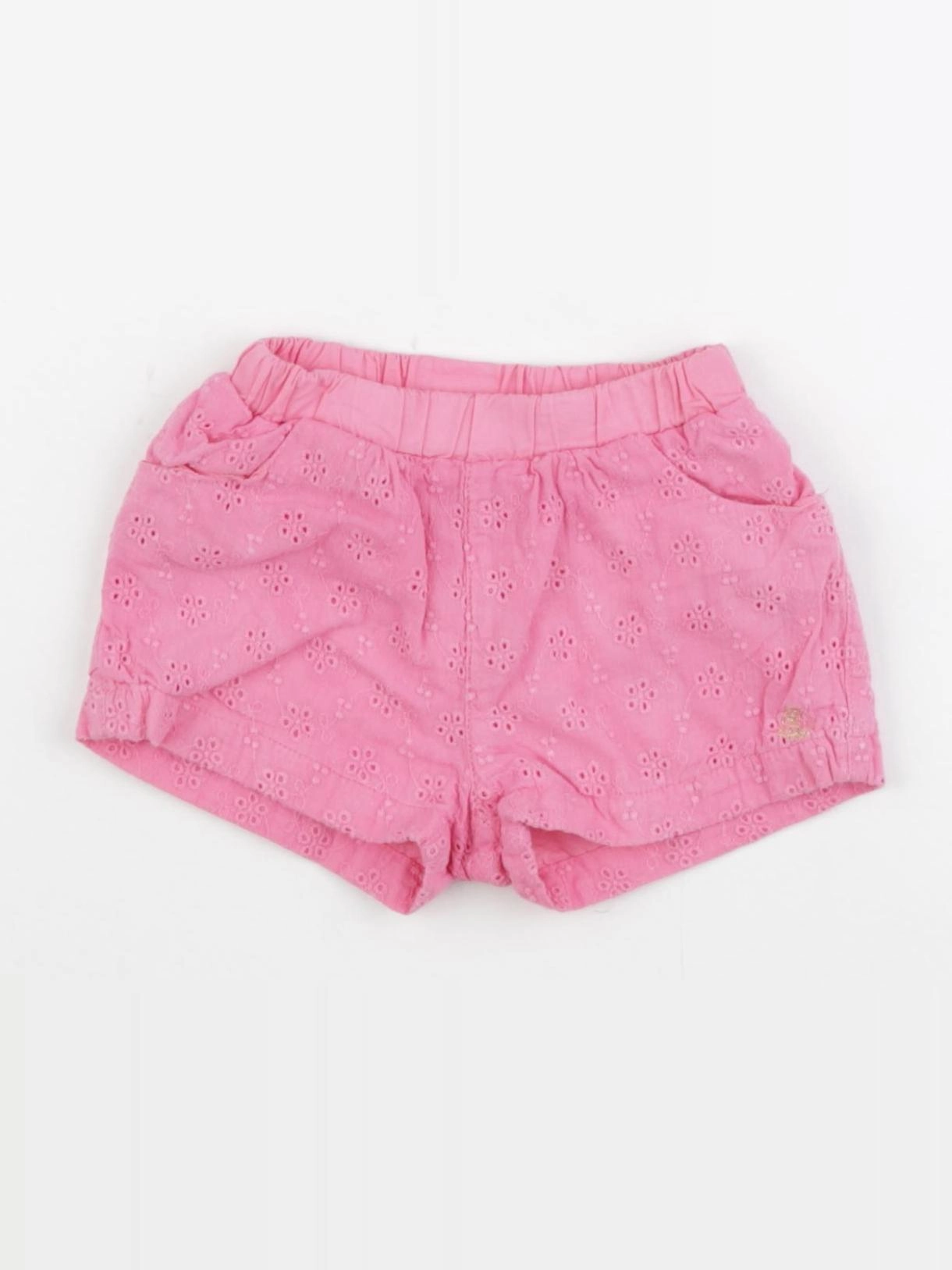 Petit Bateau - short rose - 18 mois
