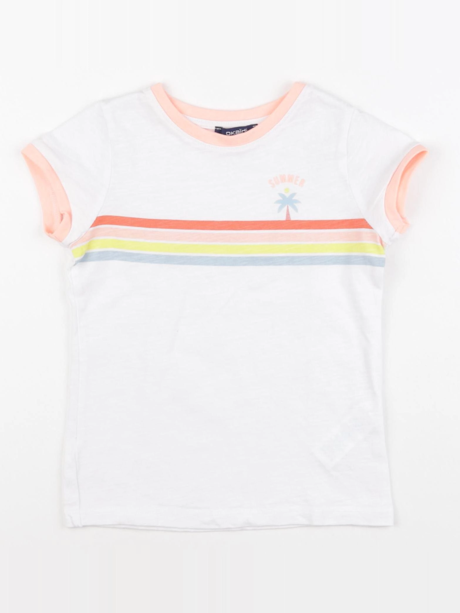 Okaidi - tee-shirt multicolore - 5 ans