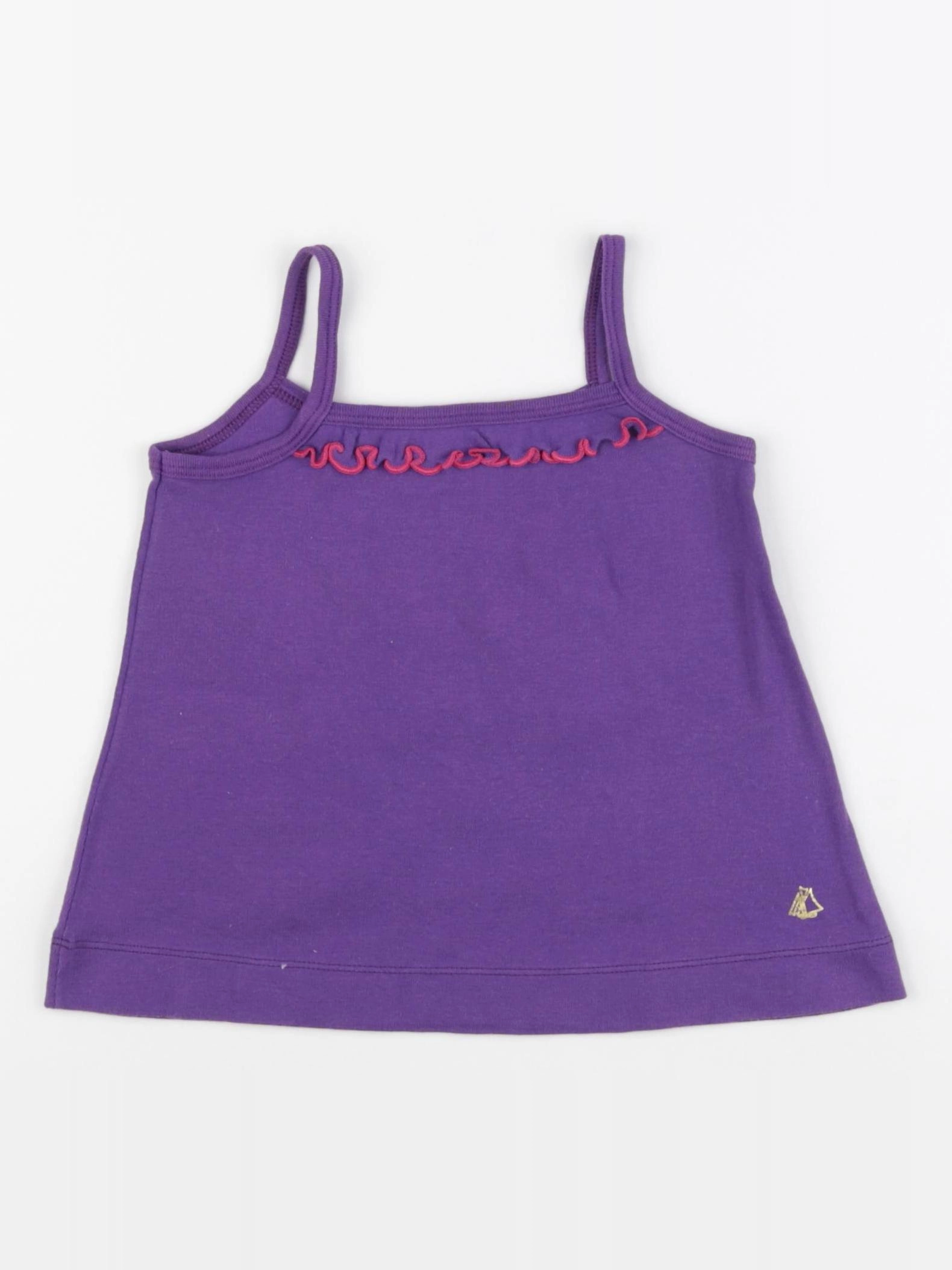 Petit Bateau - débardeur violet - 4 ans