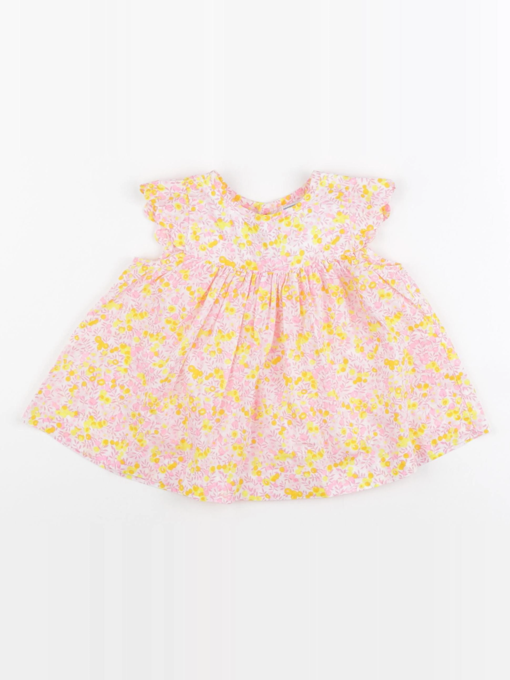 Jacadi - blouse liberty multicolore - 24 mois