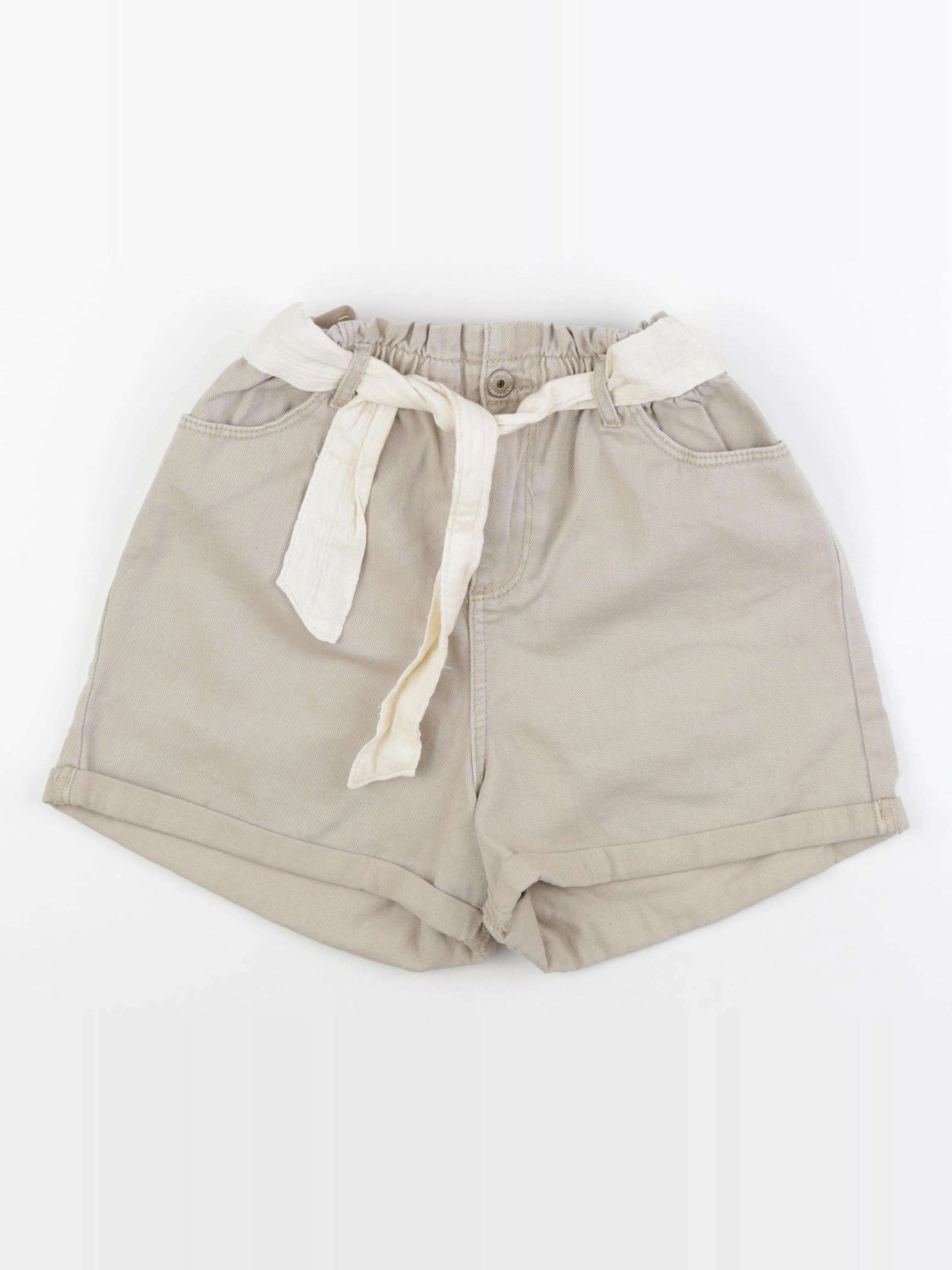 Vertbaudet - short beige - 14 ans