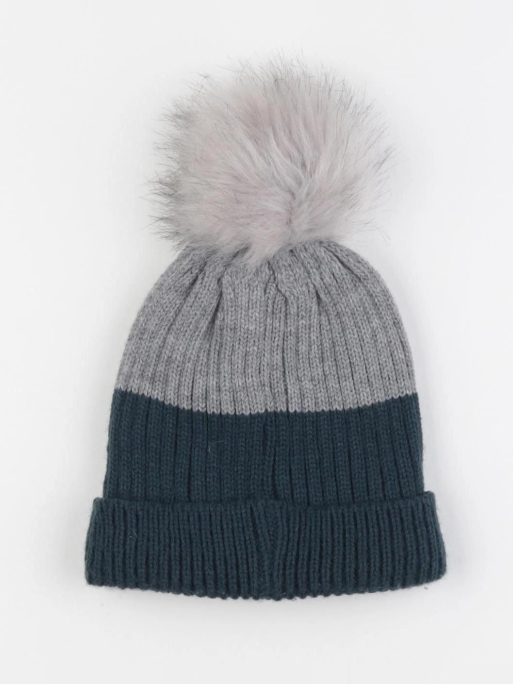 Vertbaudet - bonnet gris - 4/6 ans