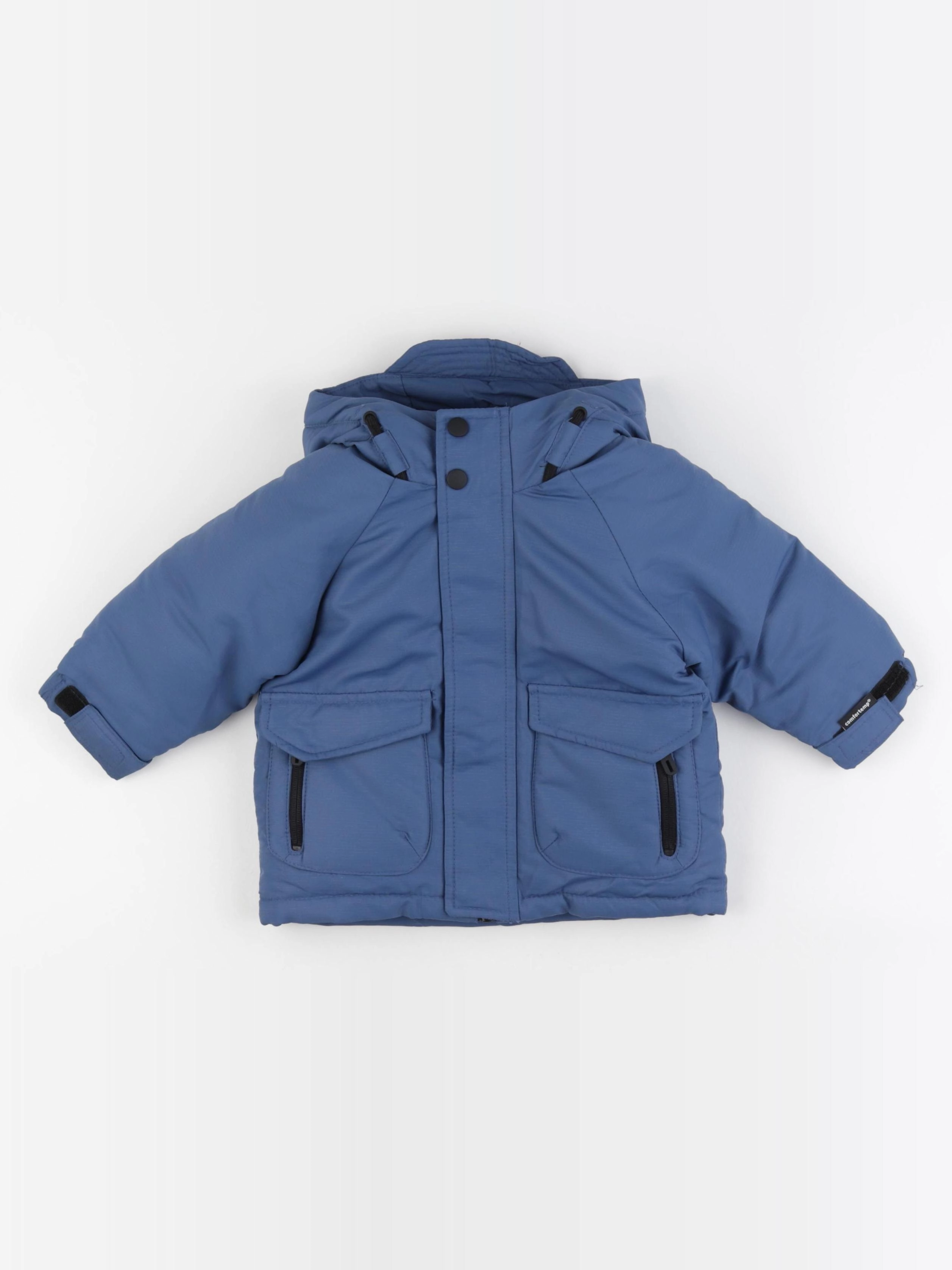 Zara - manteau bleu - 9/12 mois