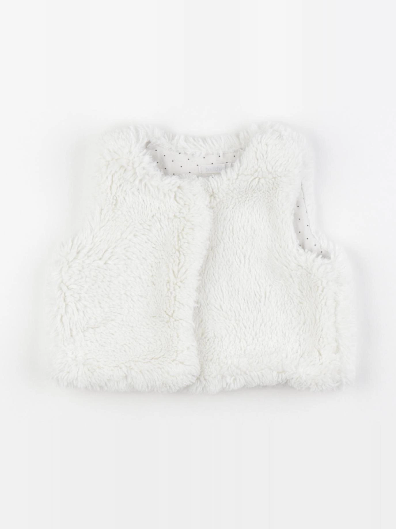 Boutchou - gilet blanc - 6 mois