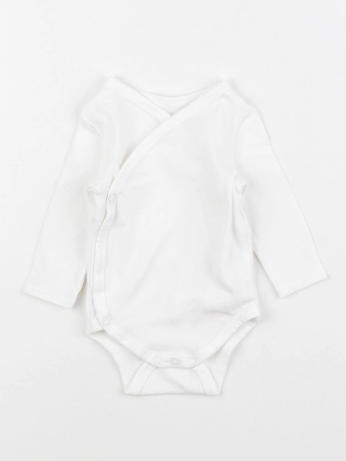 Tape à l'oeil - body blanc - 1 mois