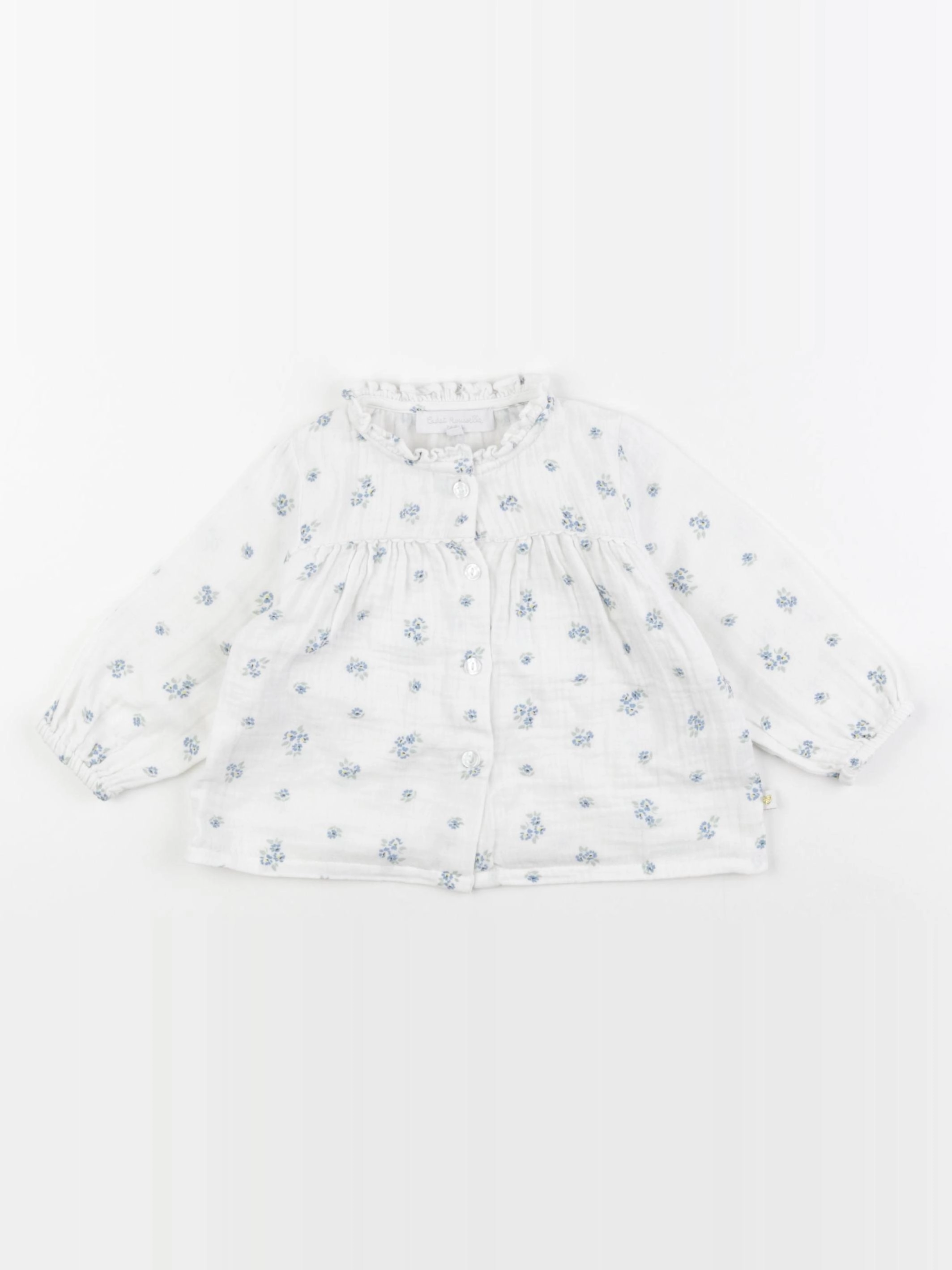 Cadet Rousselle - blouse blanc, bleu - 6 mois
