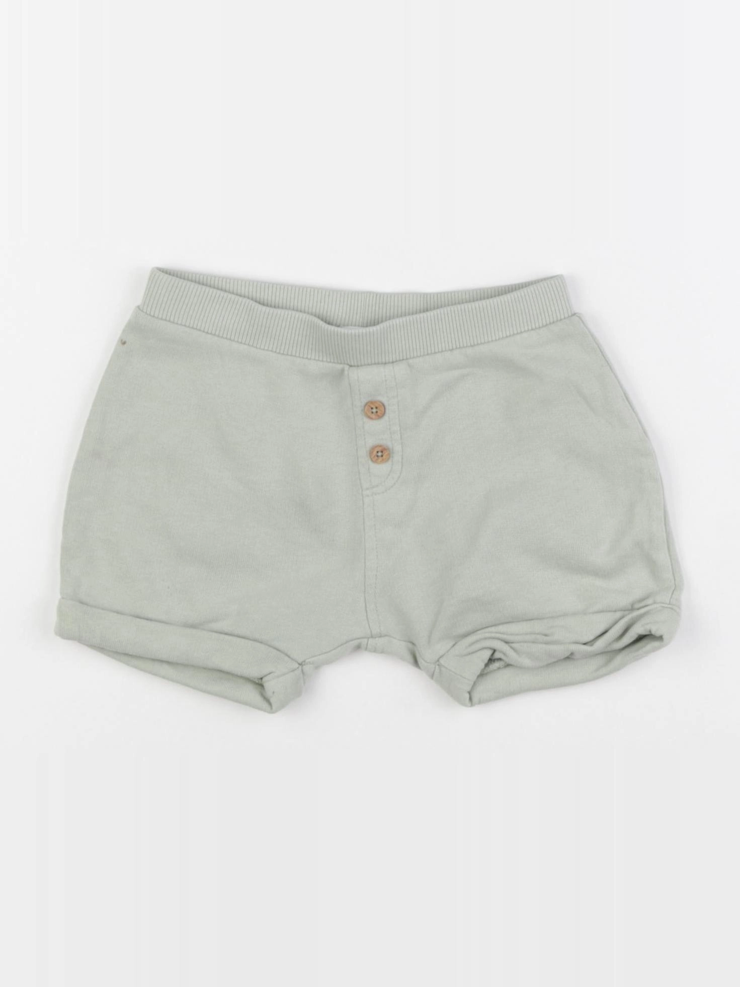 Vertbaudet - short vert - 18 mois