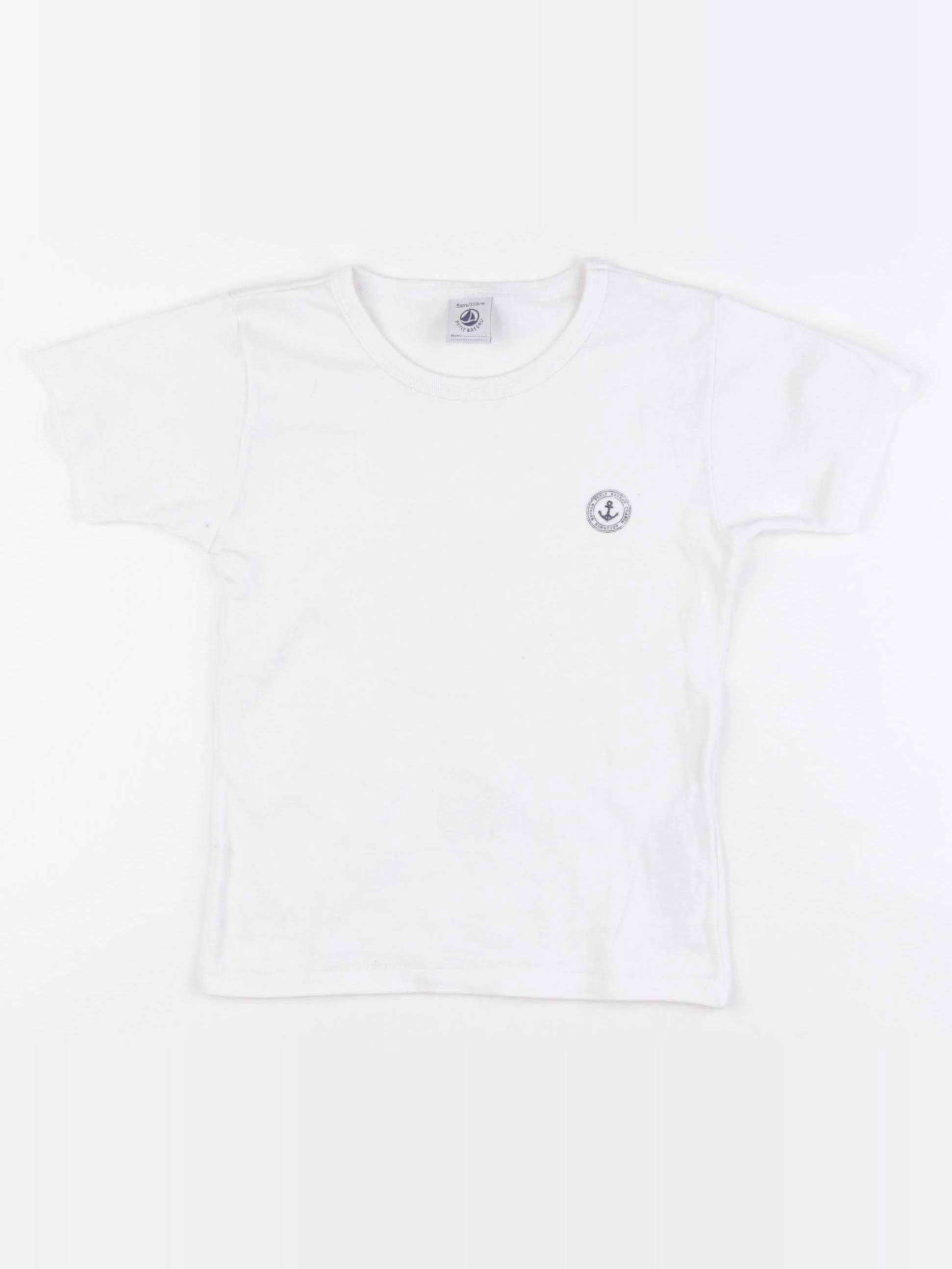 Petit Bateau - maillot de corps blanc - 5 ans