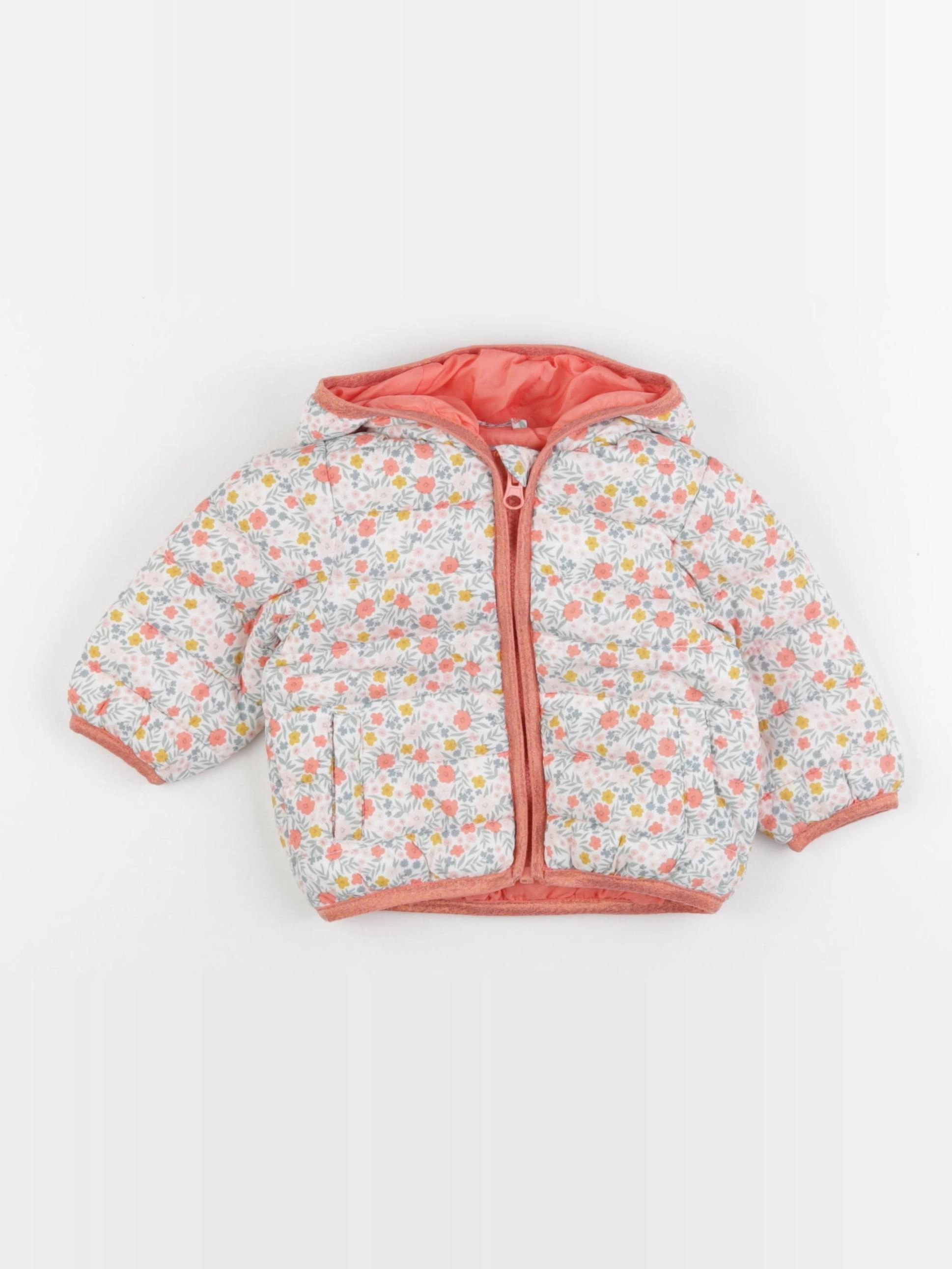 Vertbaudet - doudoune multicolore - 6 mois