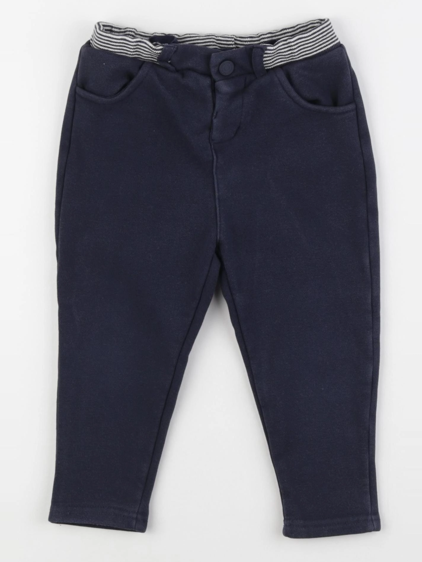 Tape à l'oeil - pantalon bleu - 24 mois
