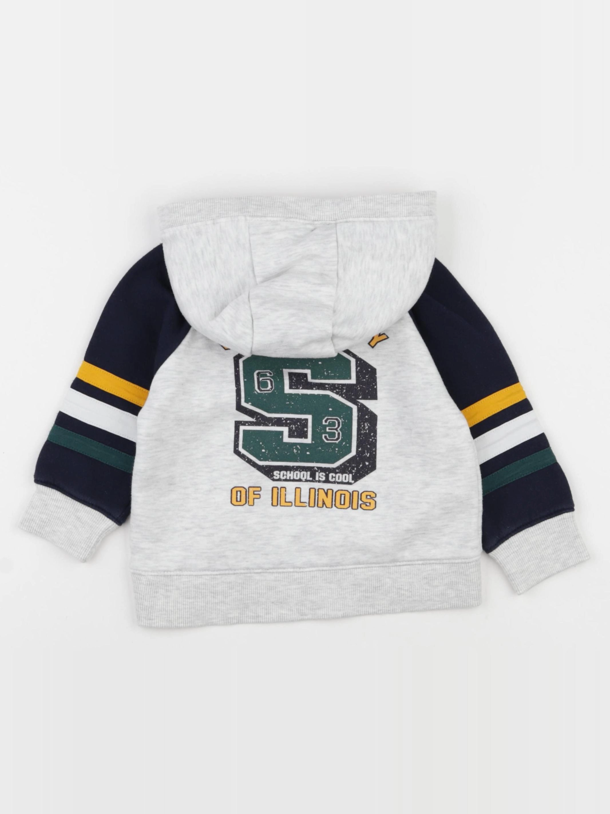Vertbaudet - sweat gris - 2 ans