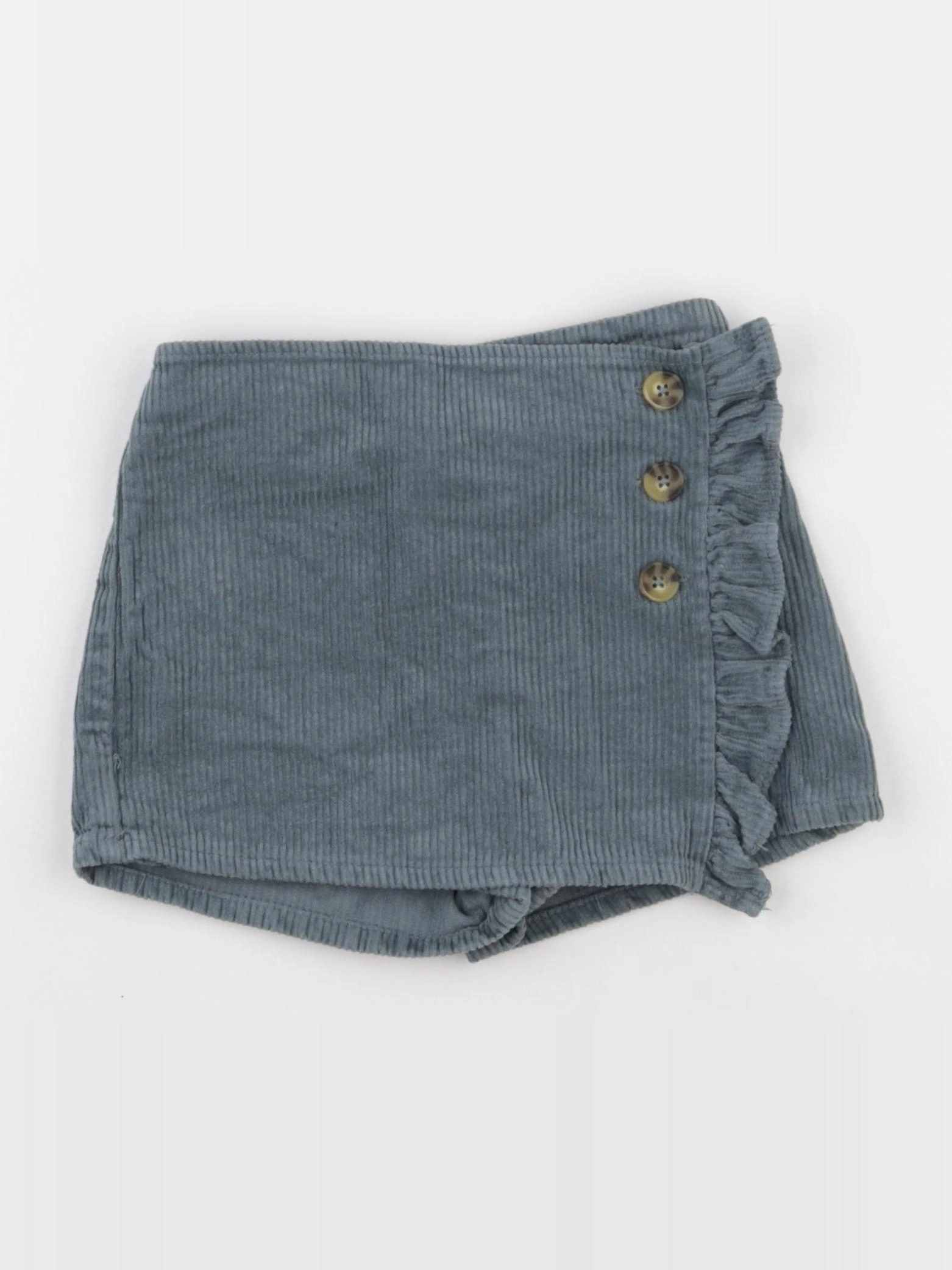 Vertbaudet - jupe short bleu - 3 ans