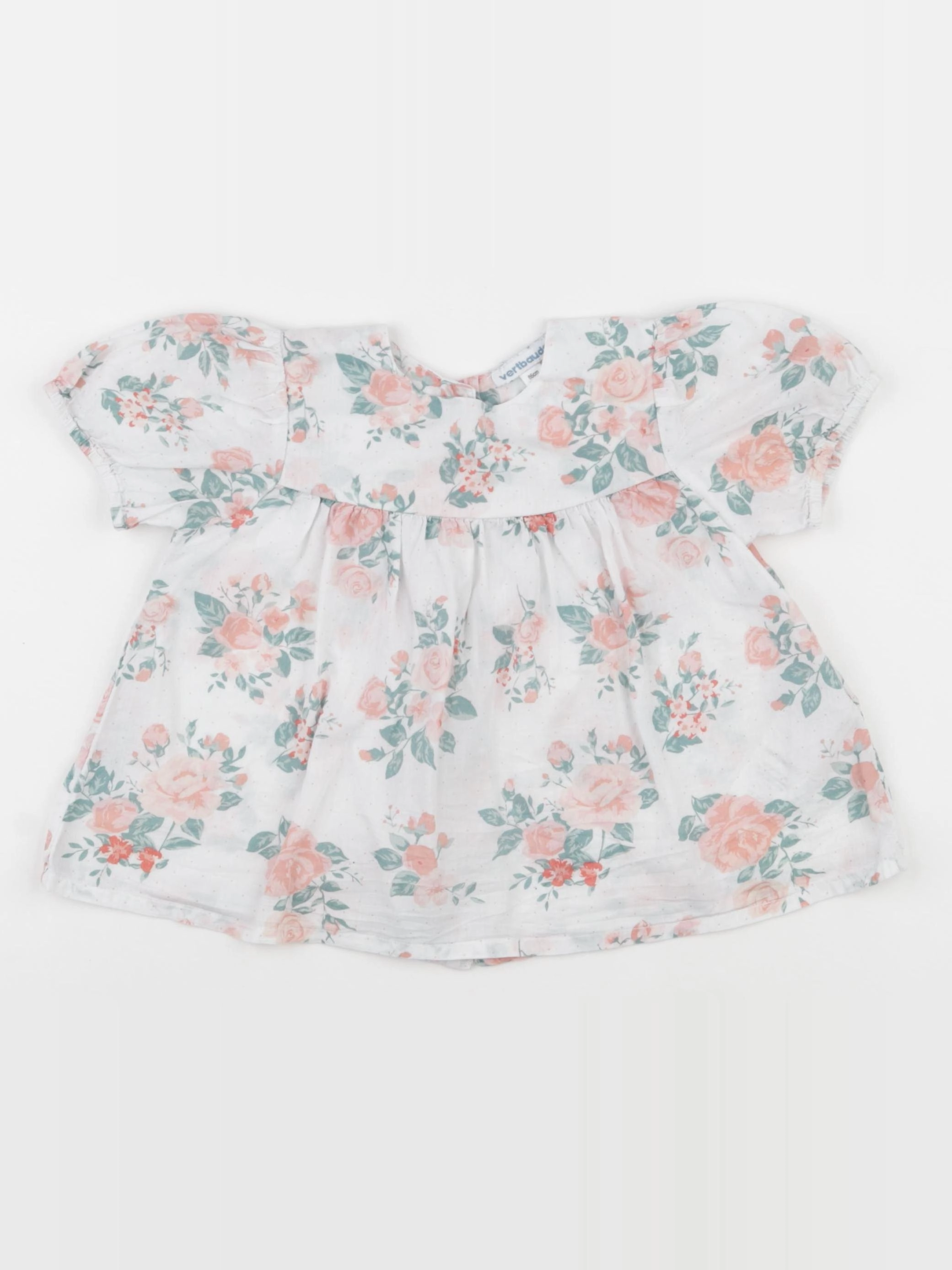 Vertbaudet - blouse blanc - 2 ans