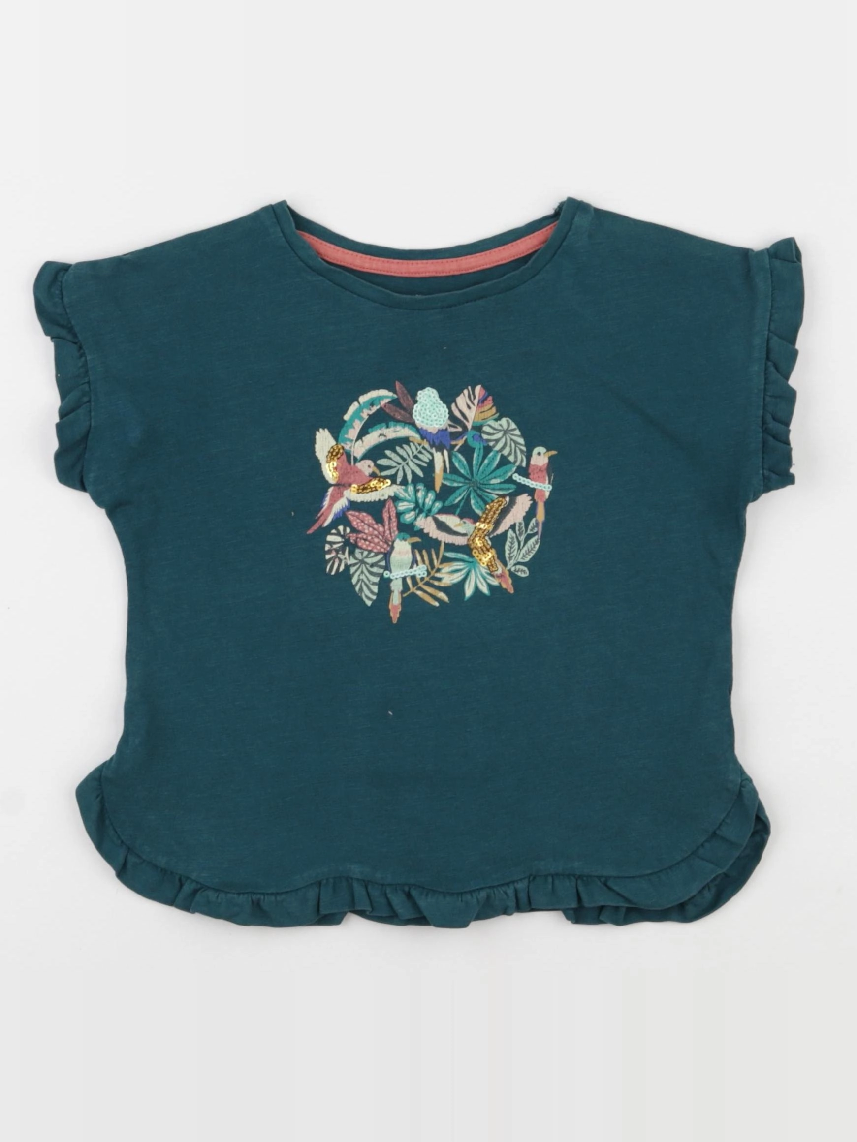 Vertbaudet - tee-shirt vert - 3 ans