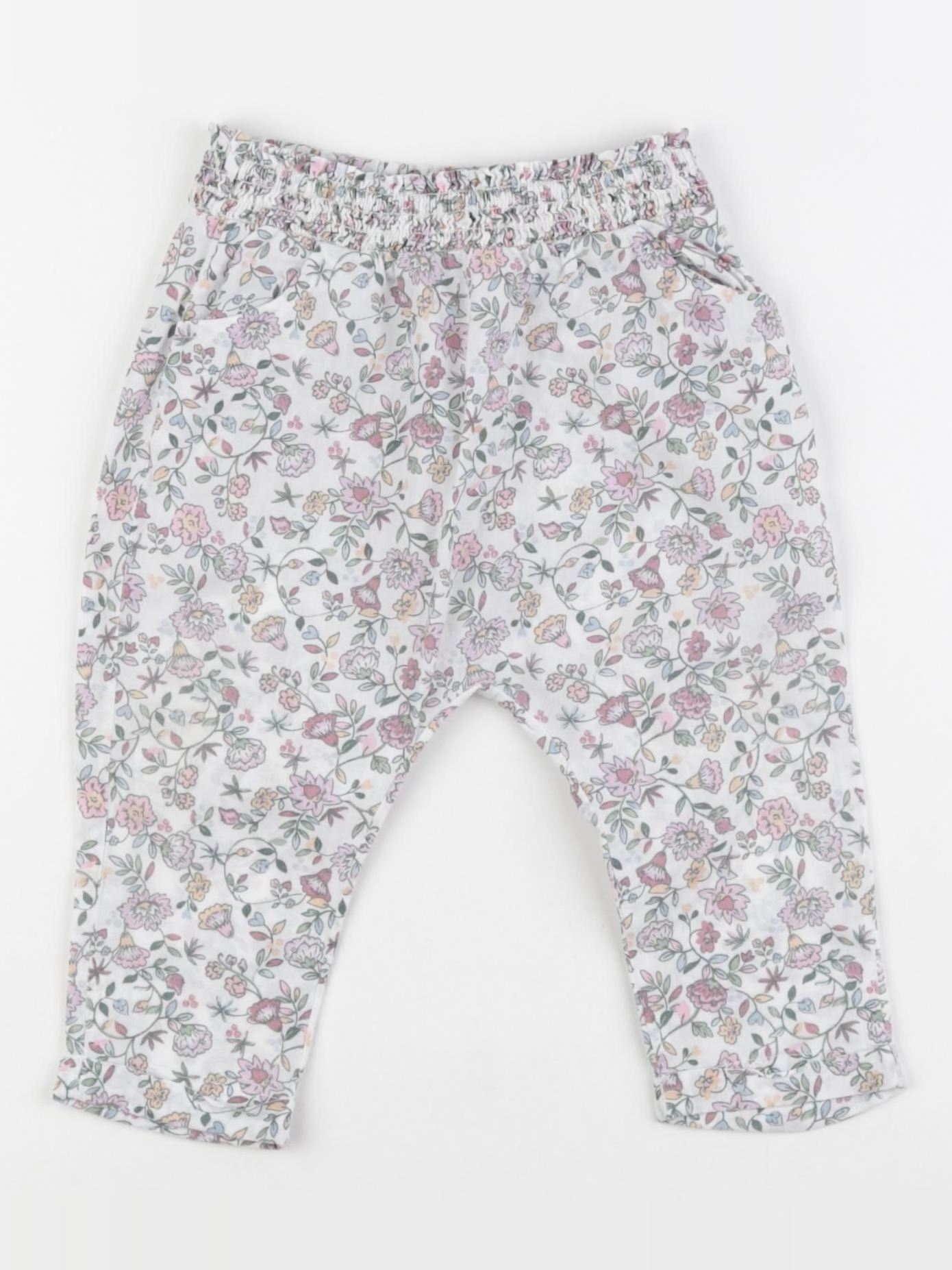 Tape à l'oeil - pantalon multicolore - 12 mois