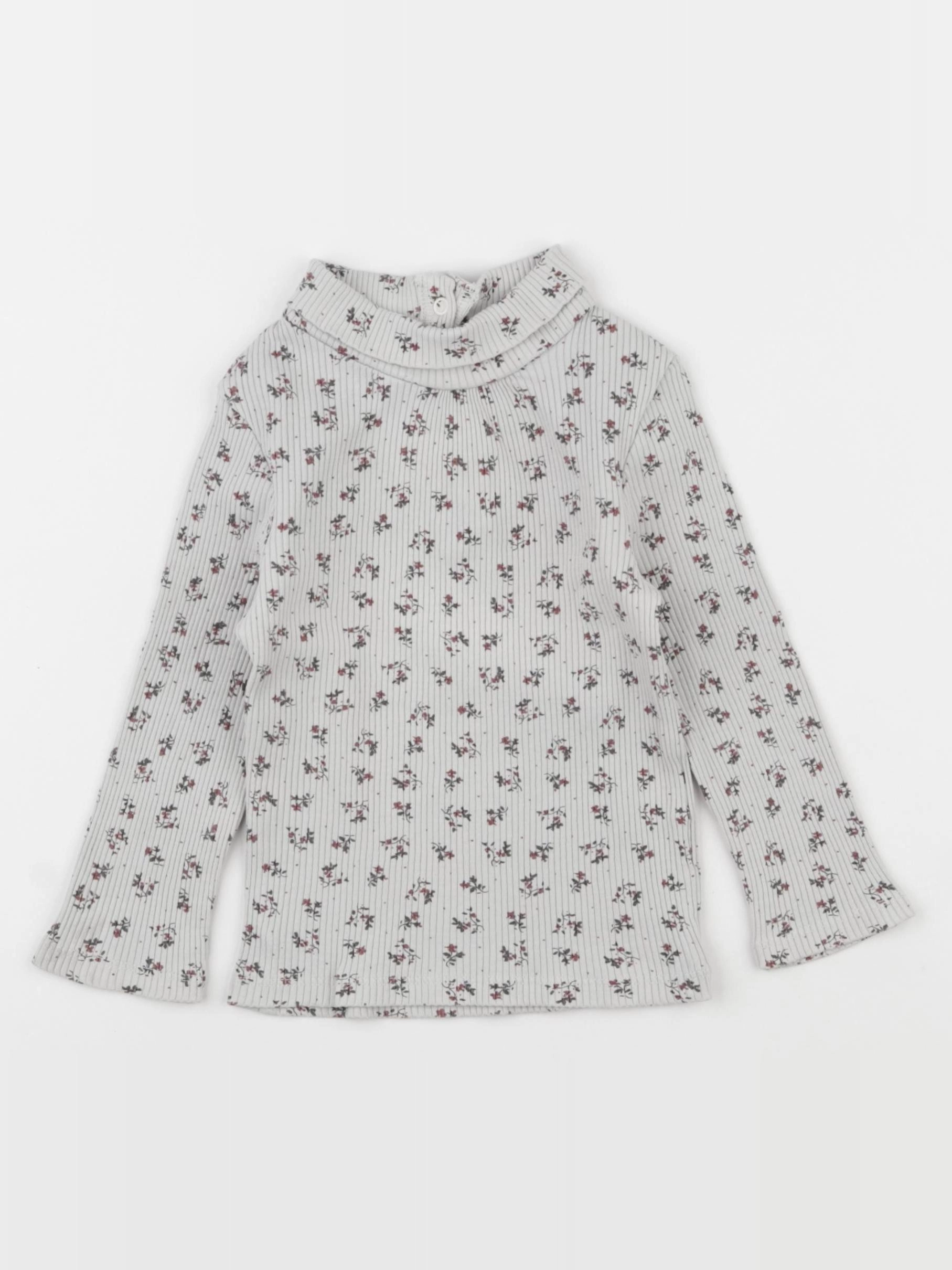 Vertbaudet - sous-pull gris - 2 ans
