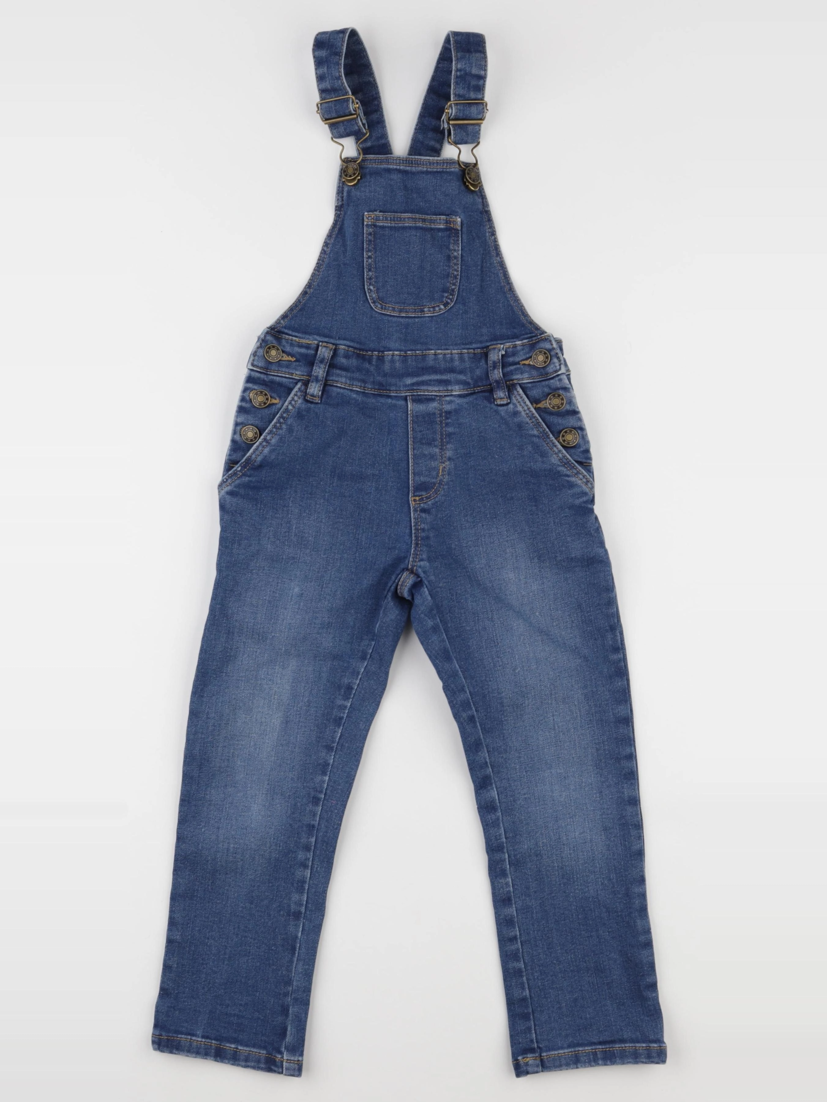 Monoprix - salopette bleu - 4 ans