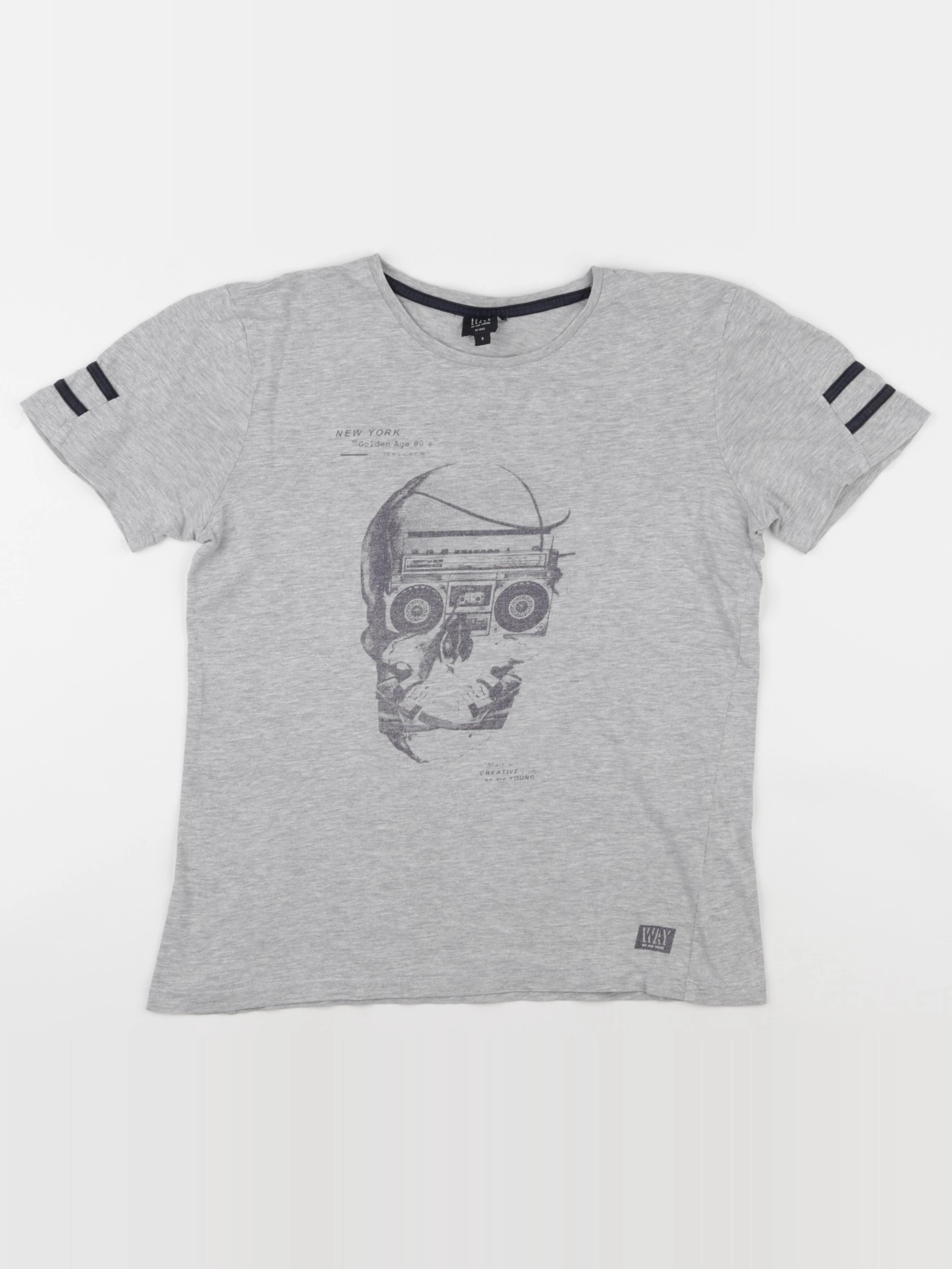 IKKS - tee-shirt gris - 14 ans