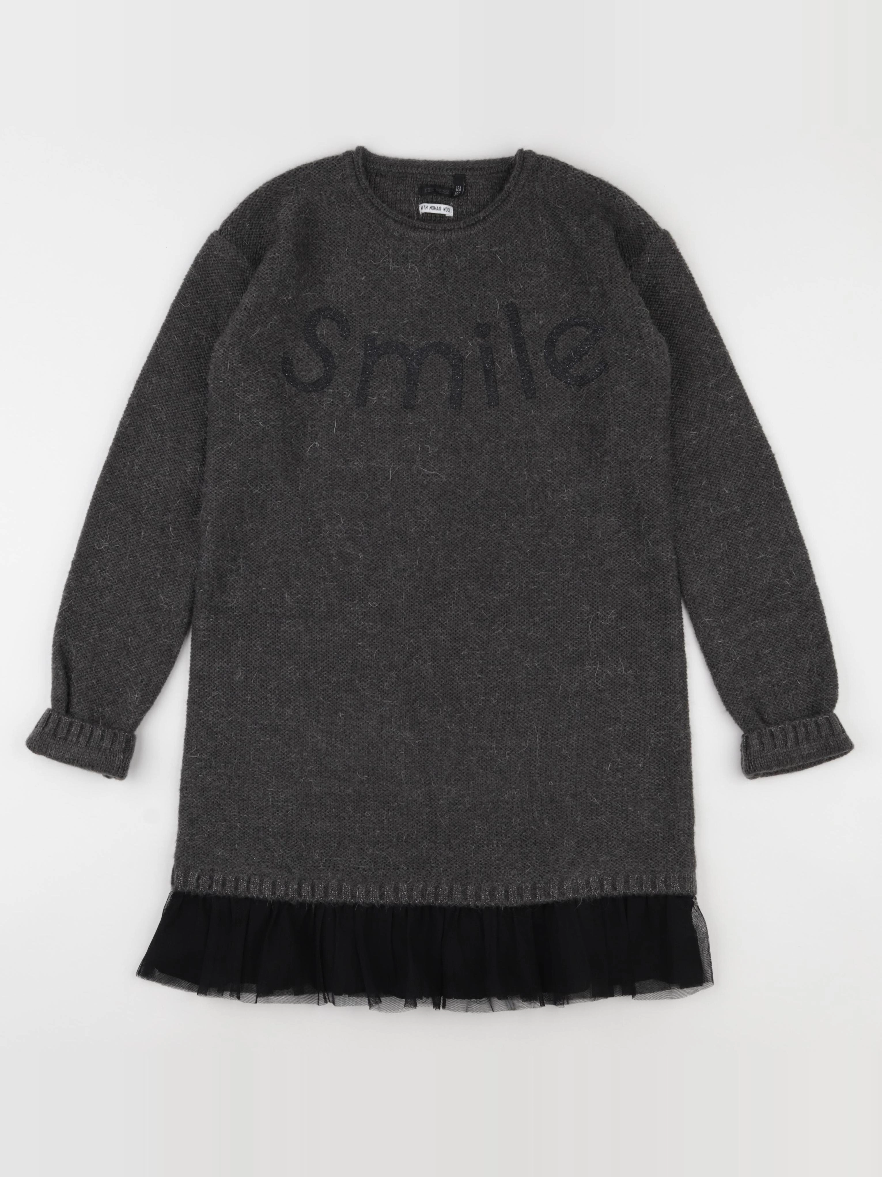 IKKS - robe gris - 14 ans