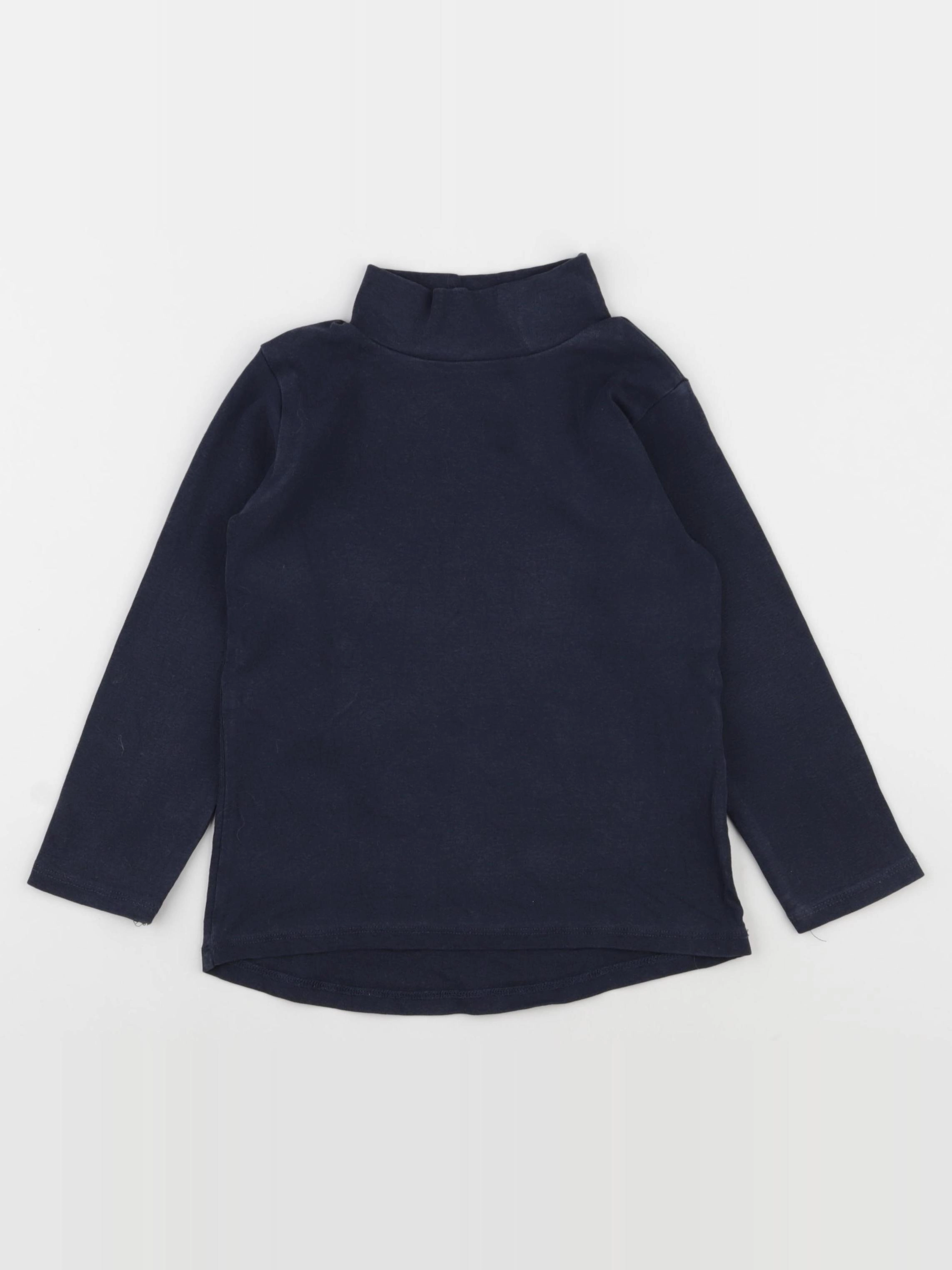 Zara - sous-pull bleu - 4/5 ans