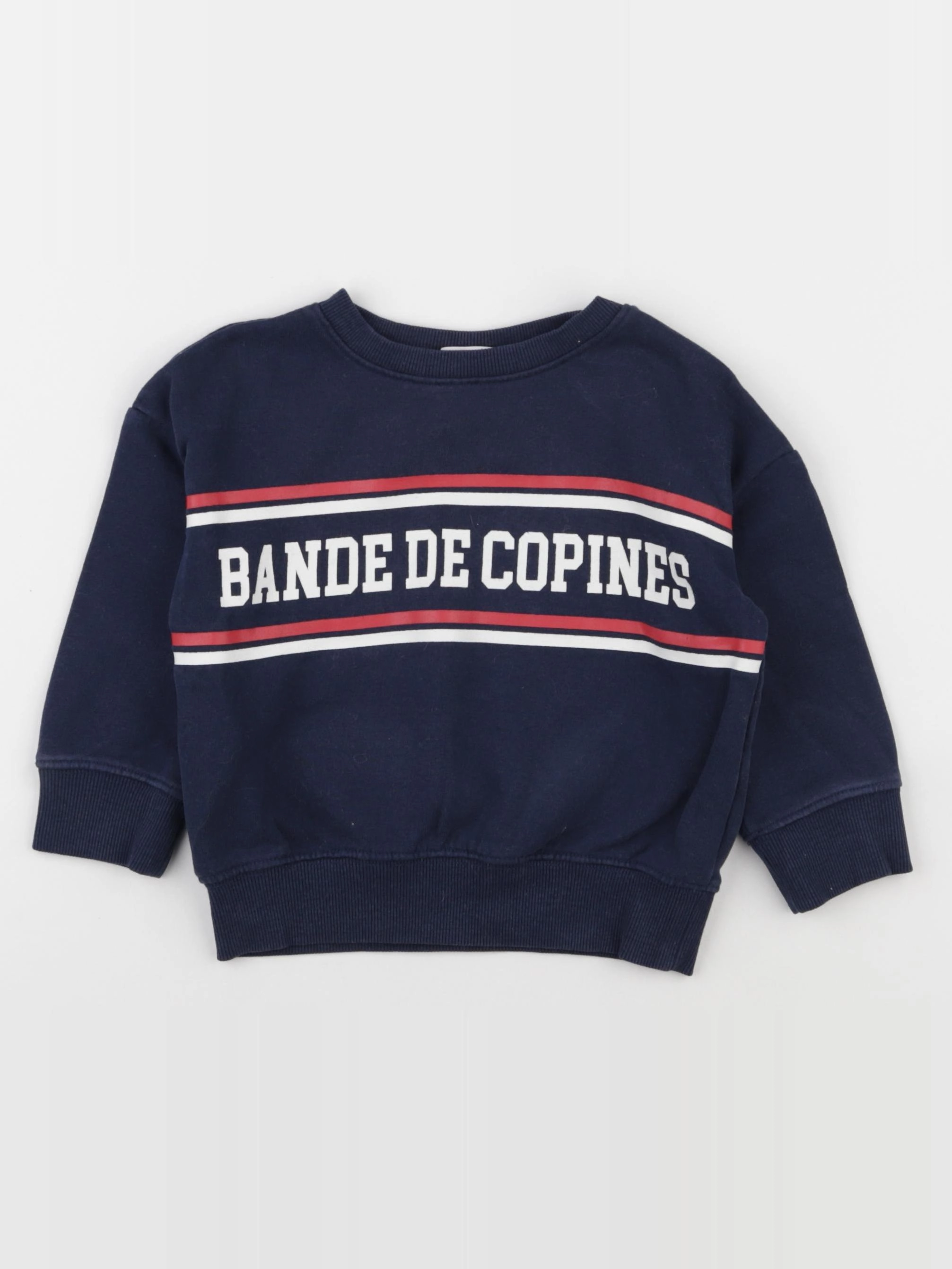 Tape à l'oeil - sweat bleu - 2 ans