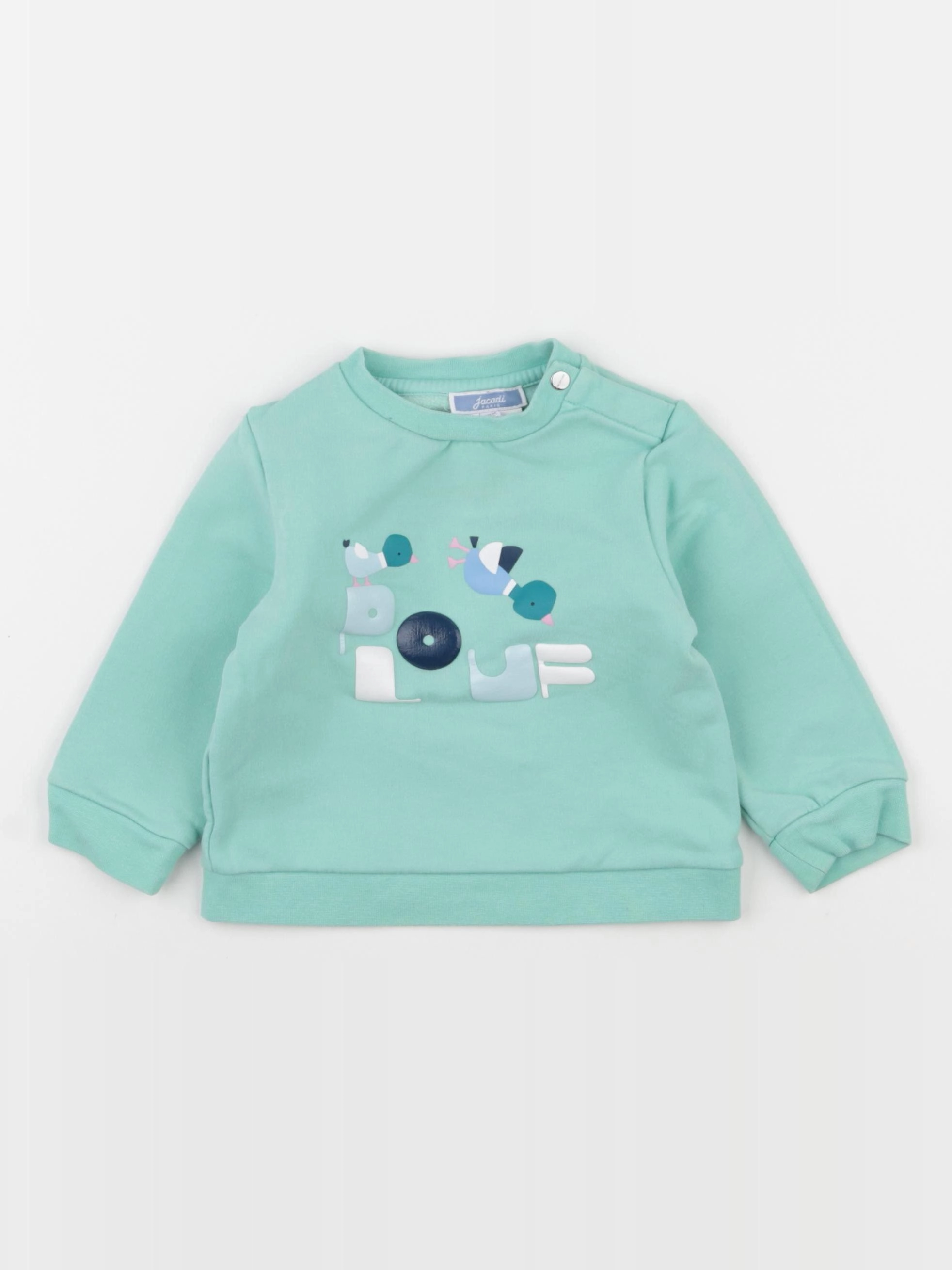 Jacadi - sweat vert - 18 mois