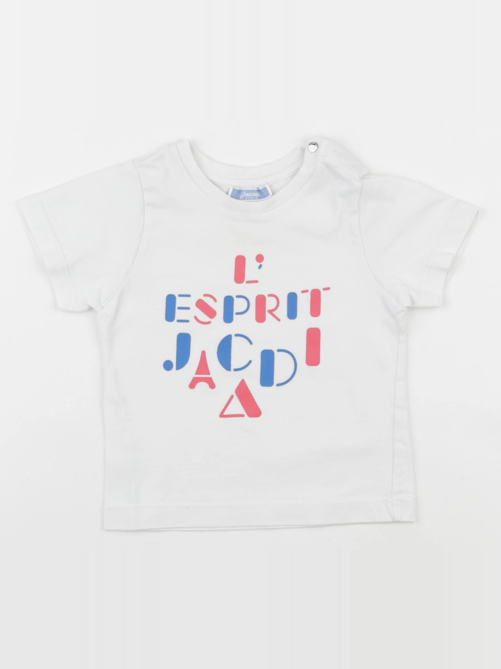 Jacadi - tee-shirt blanc - 18 mois