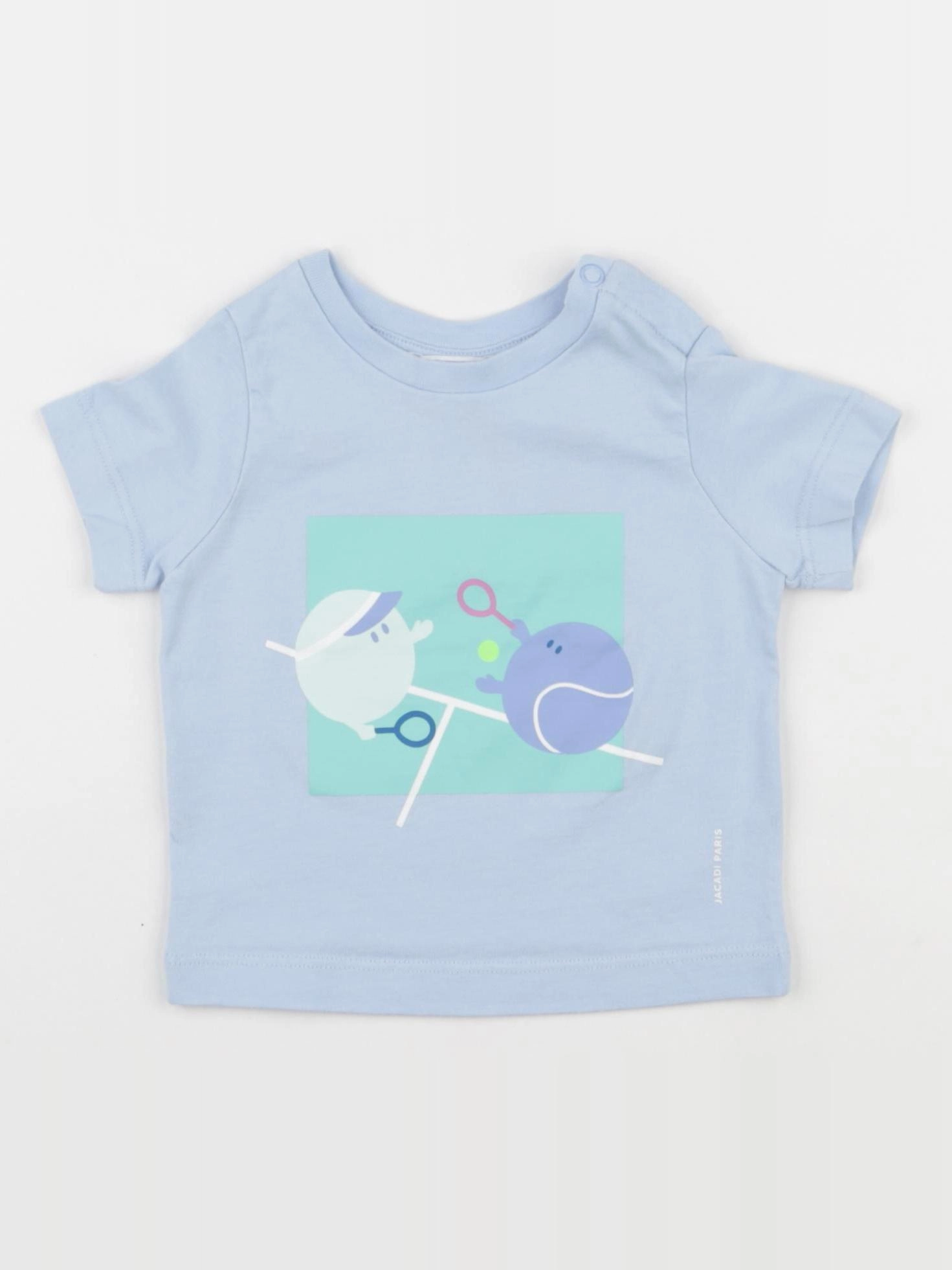 Jacadi - tee-shirt bleu - 6 mois