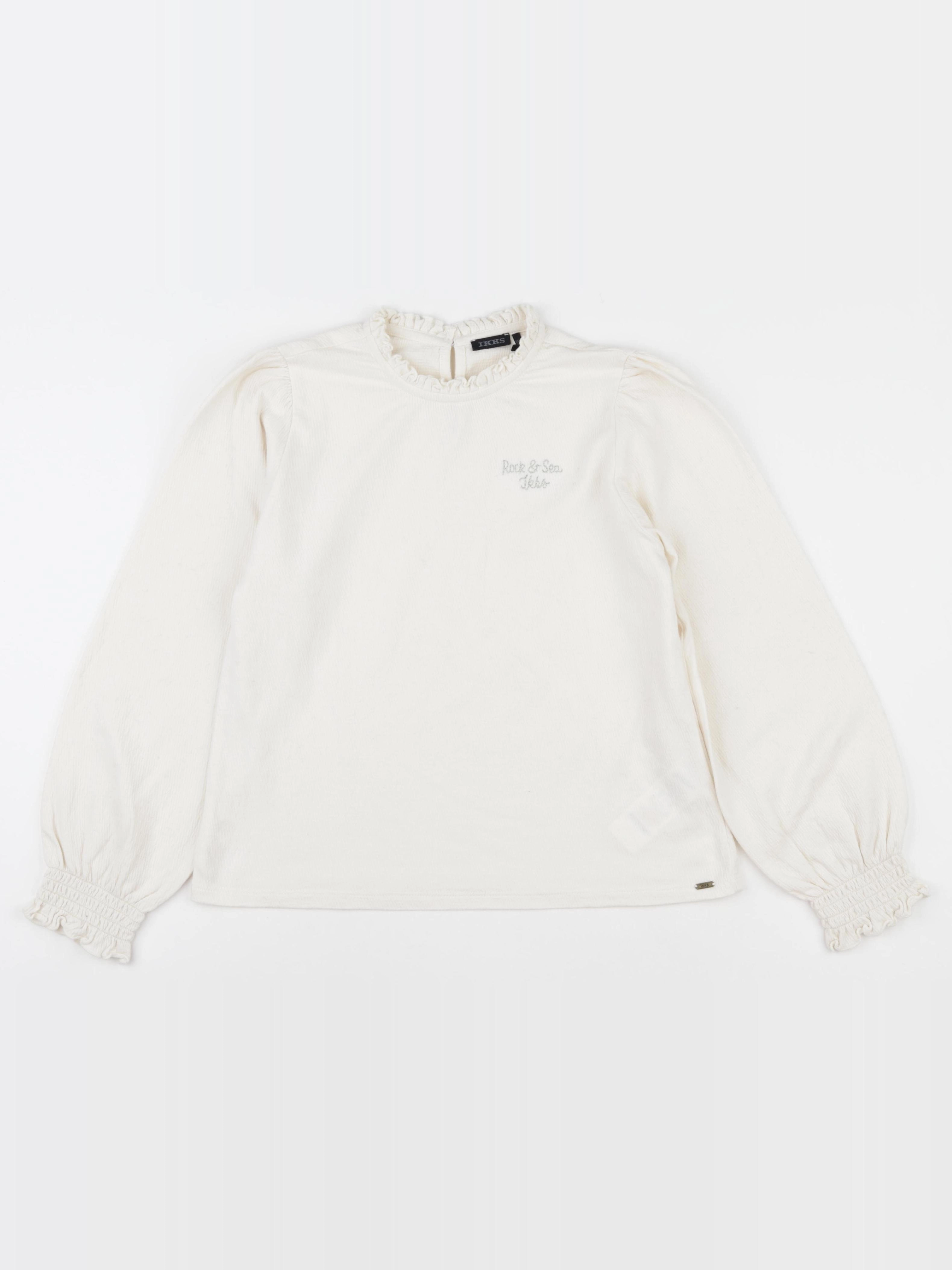 IKKS - tee-shirt beige - 10 ans