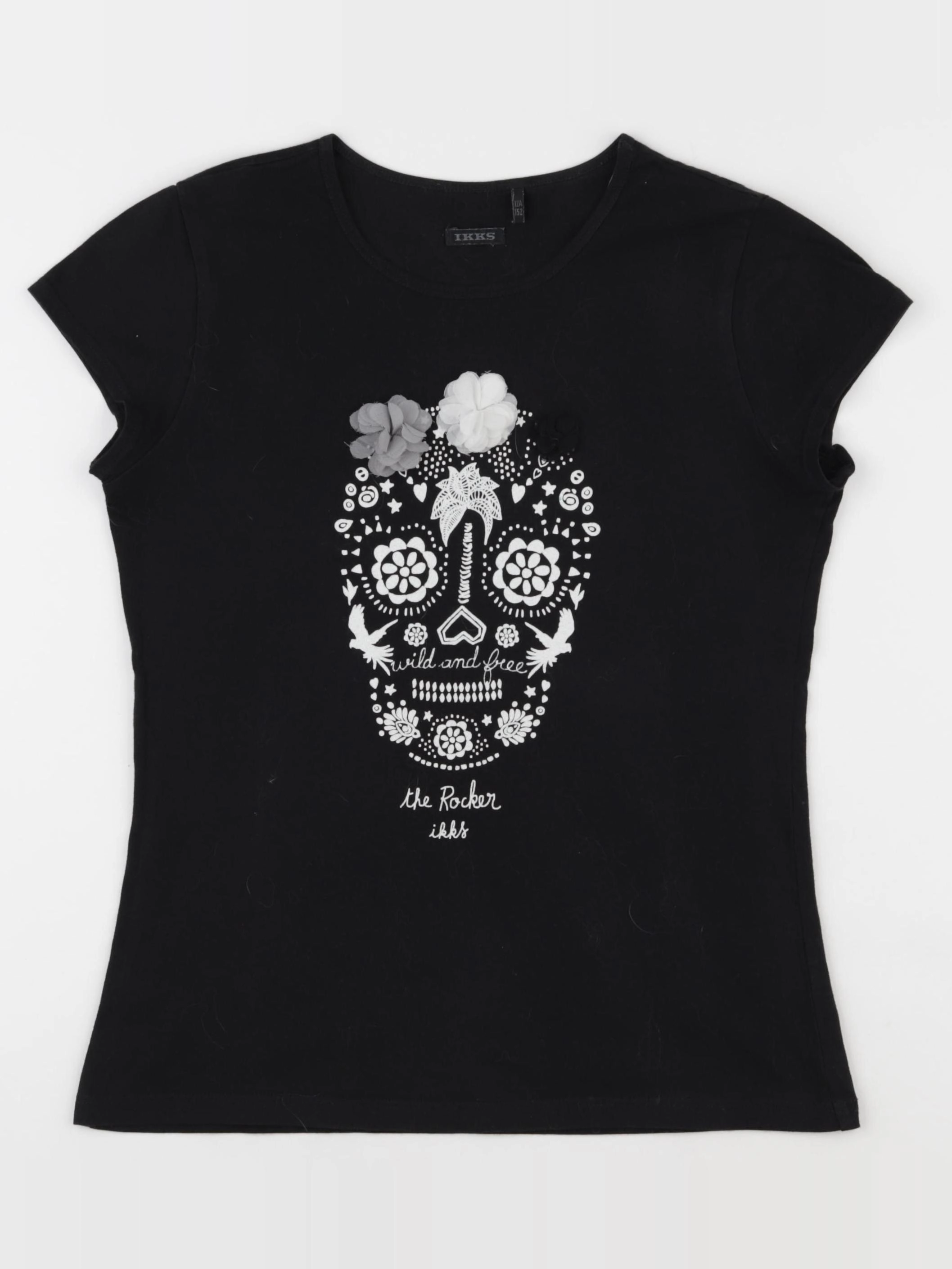 IKKS - tee-shirt noir - 12 ans