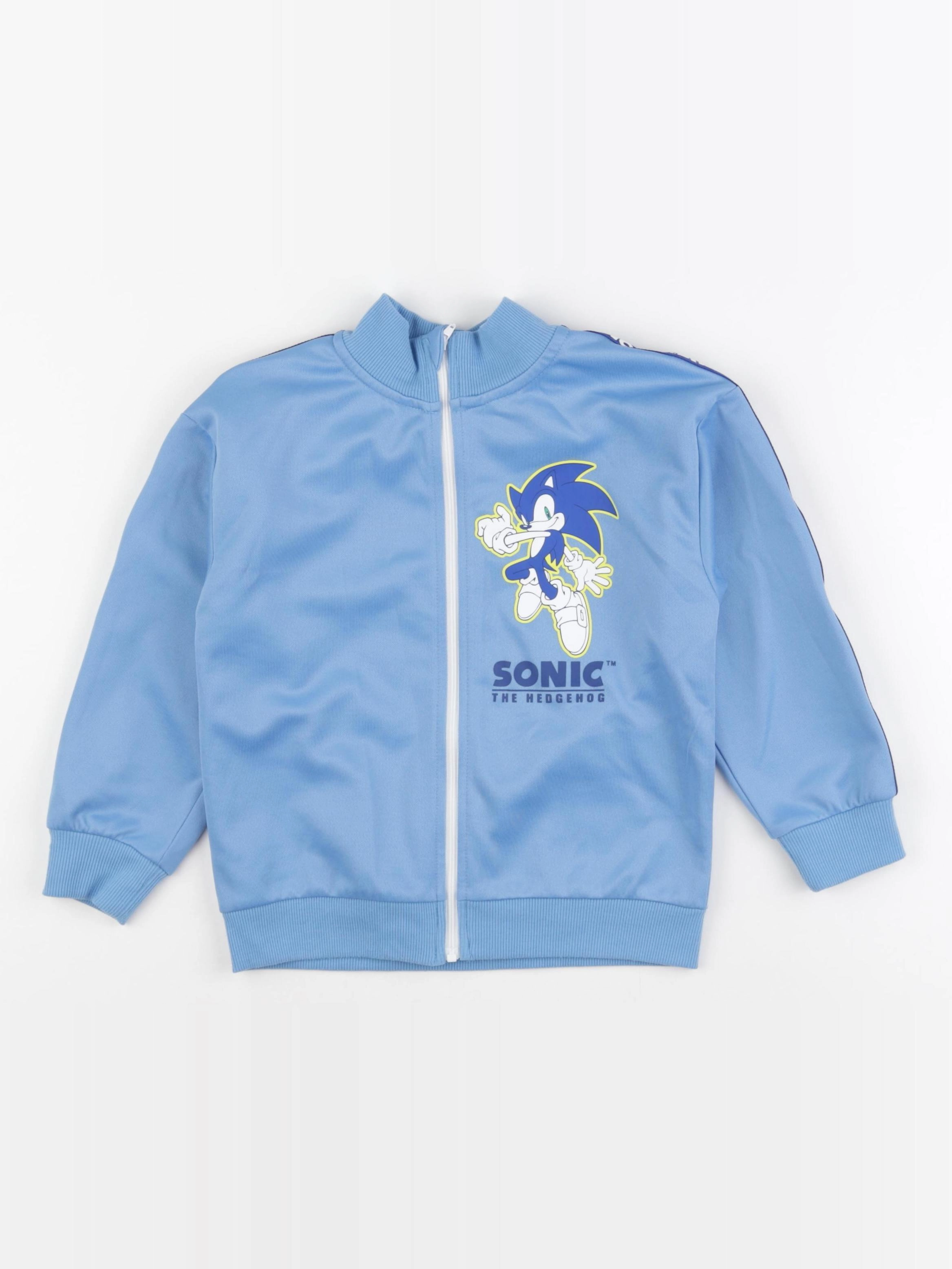 H&M - sweat bleu - 4/5 ans
