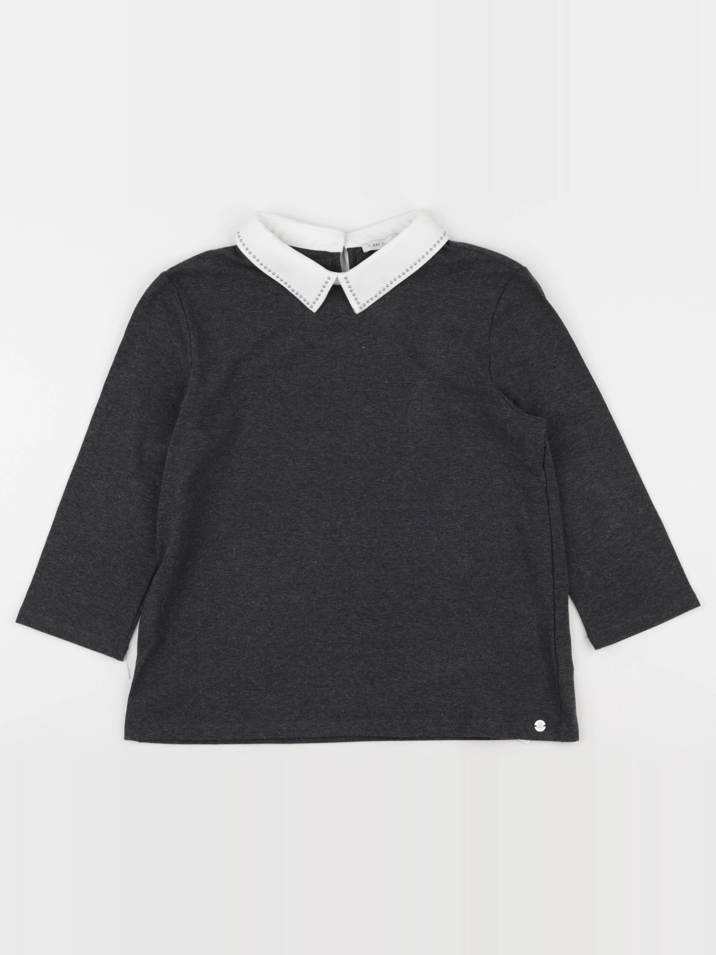 IKKS - tee-shirt gris, argent - 16 ans