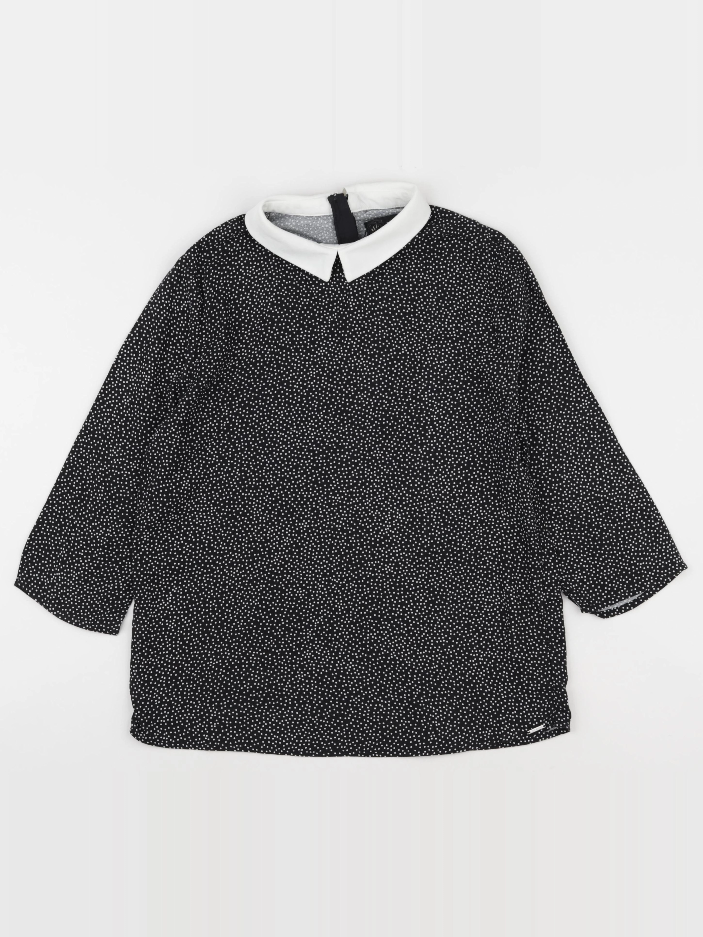 IKKS - blouse noir, blanc - 14 ans