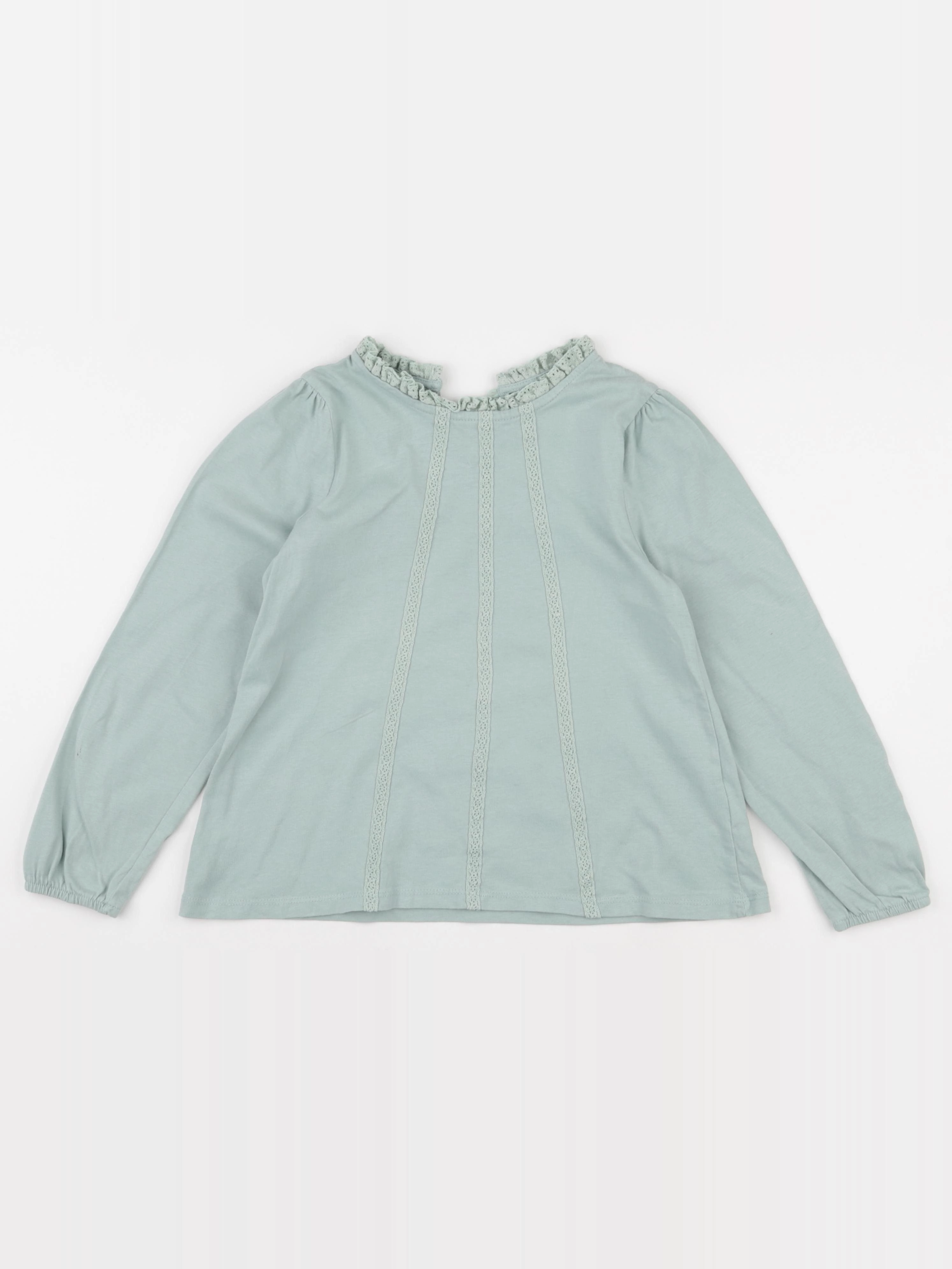 Vertbaudet - tee-shirt vert - 8 ans