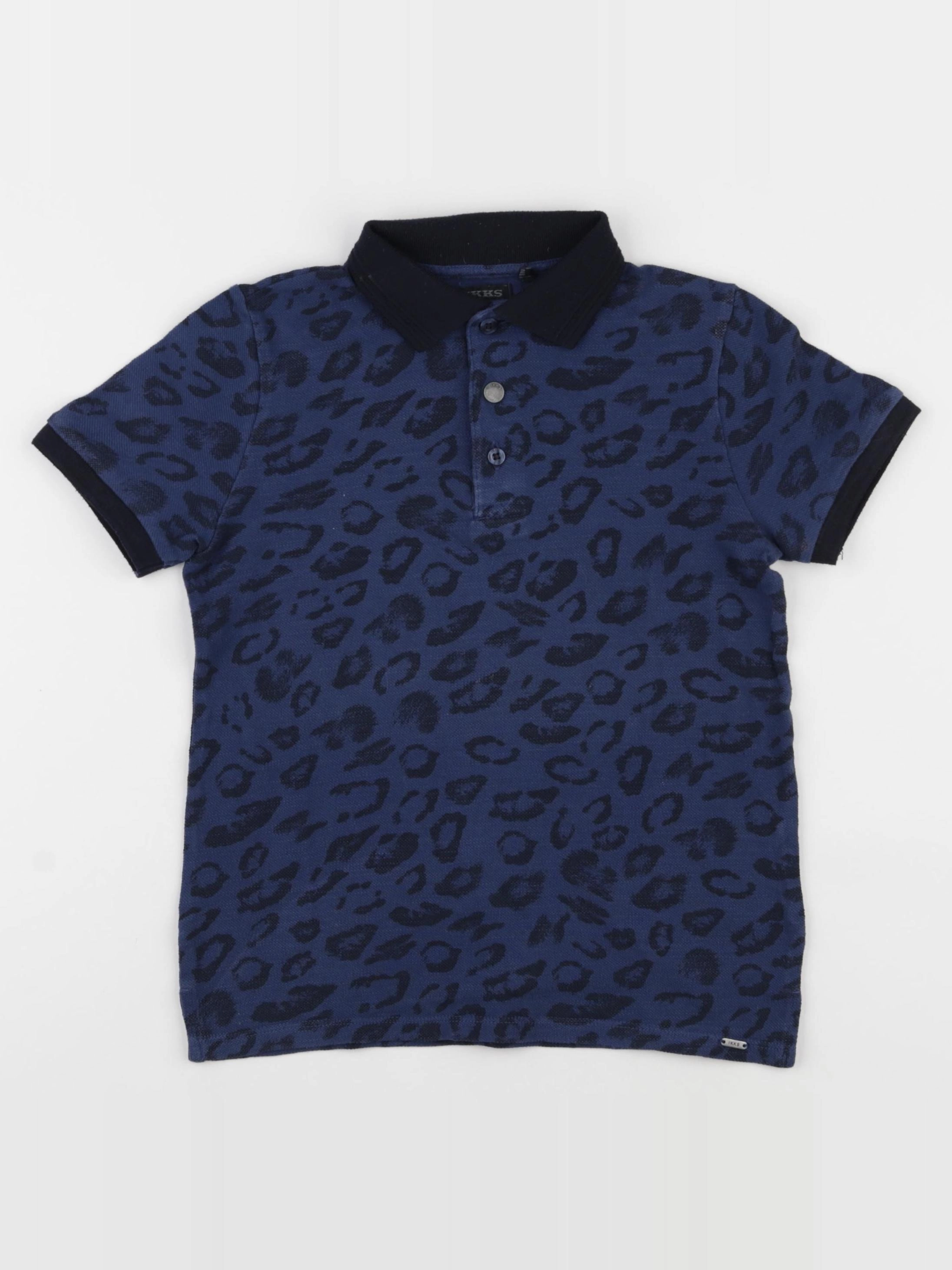 IKKS - polo bleu - 5 ans