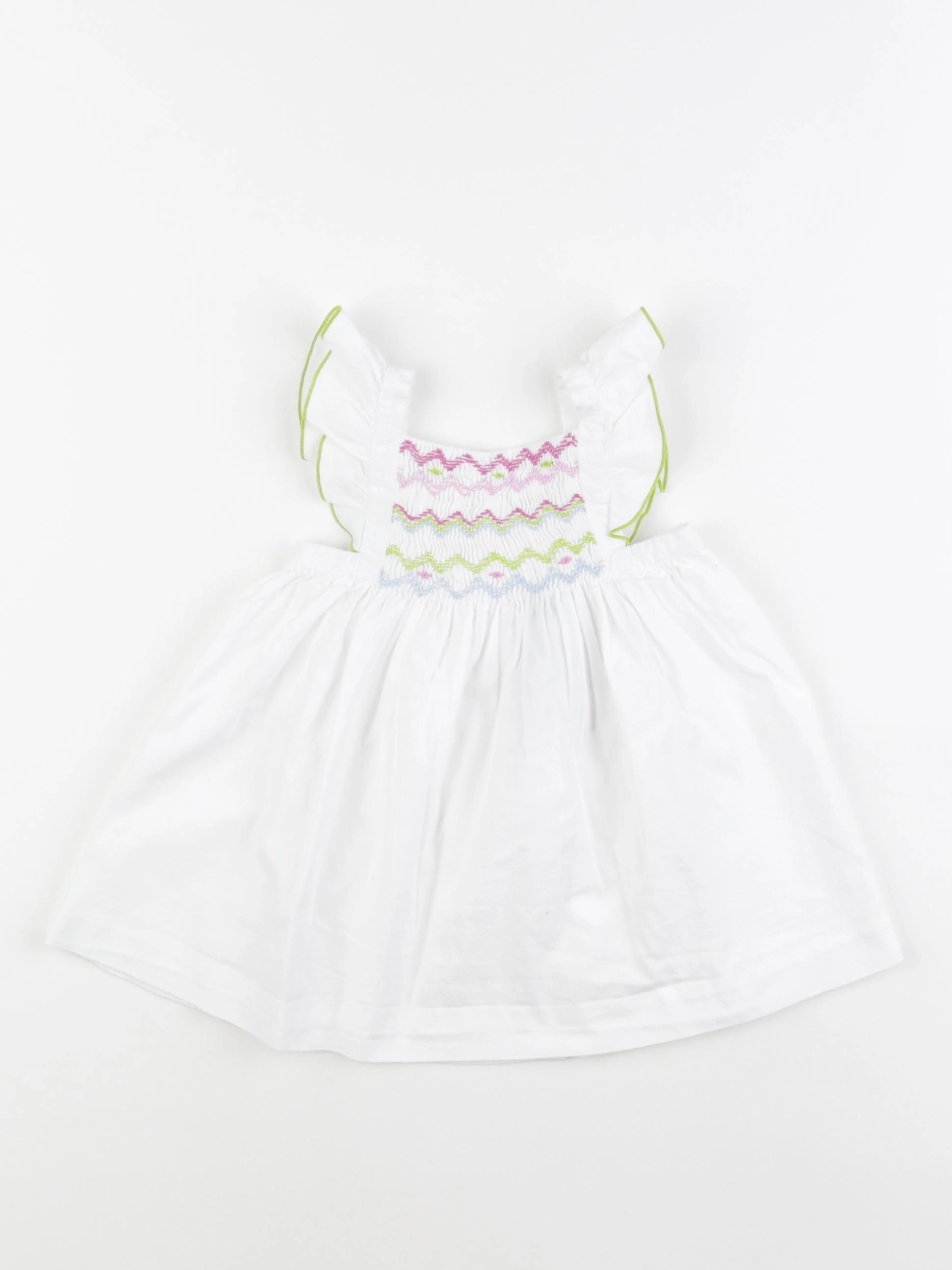 Jacadi - robe blanc - 12 mois