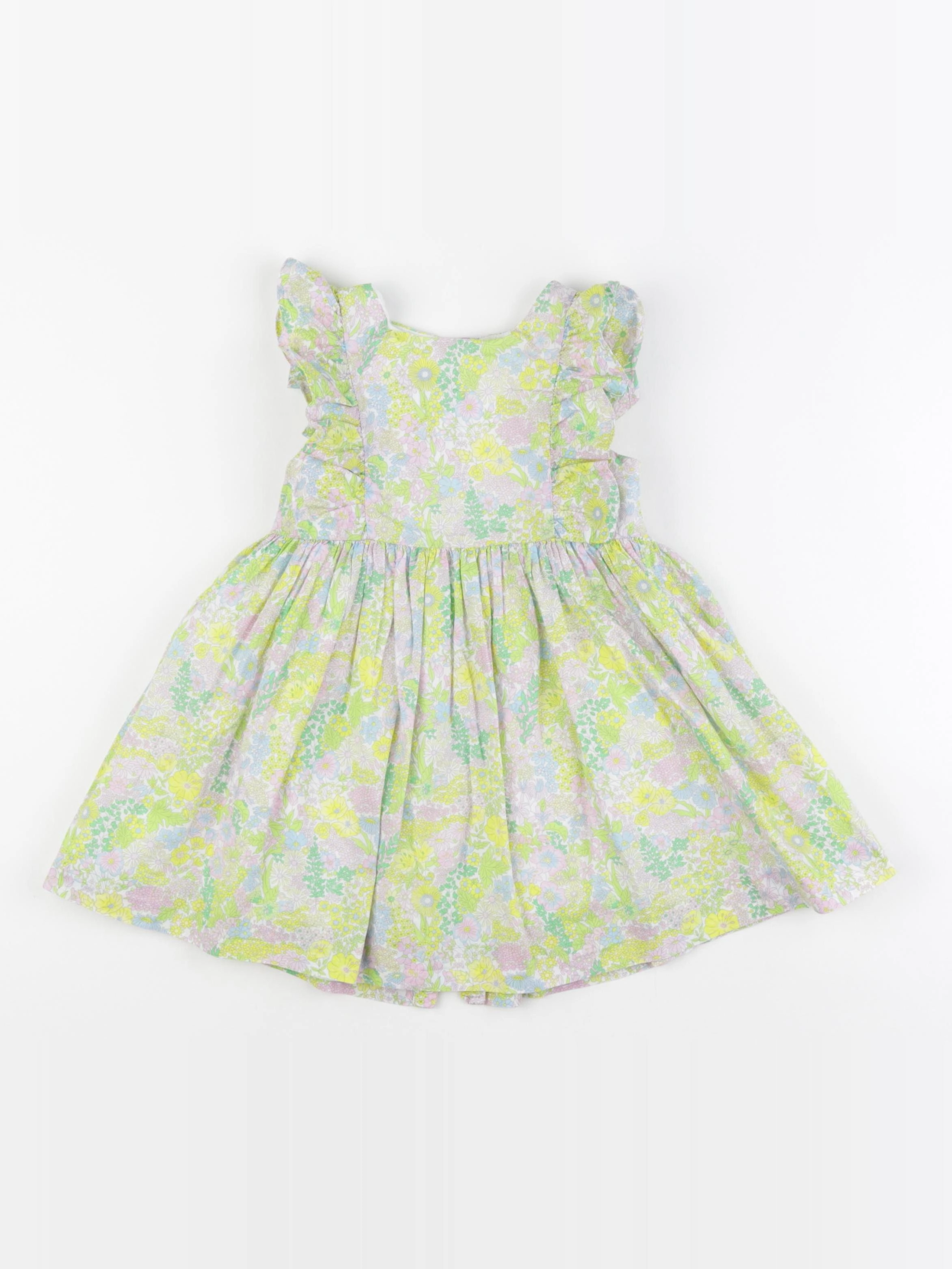 Jacadi - robe liberty multicolore - 36 mois