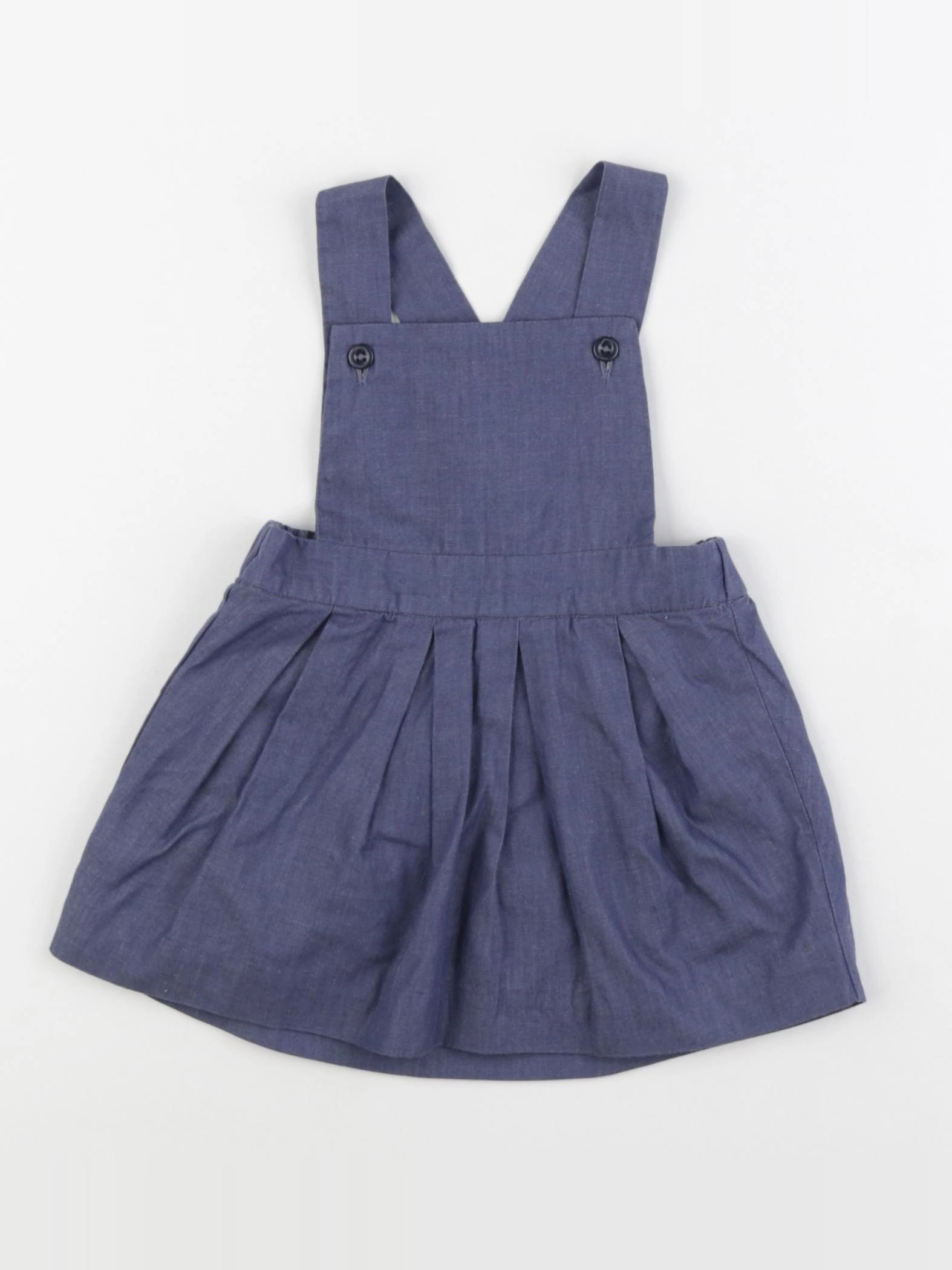 Jacadi - robe bleu - 12 mois