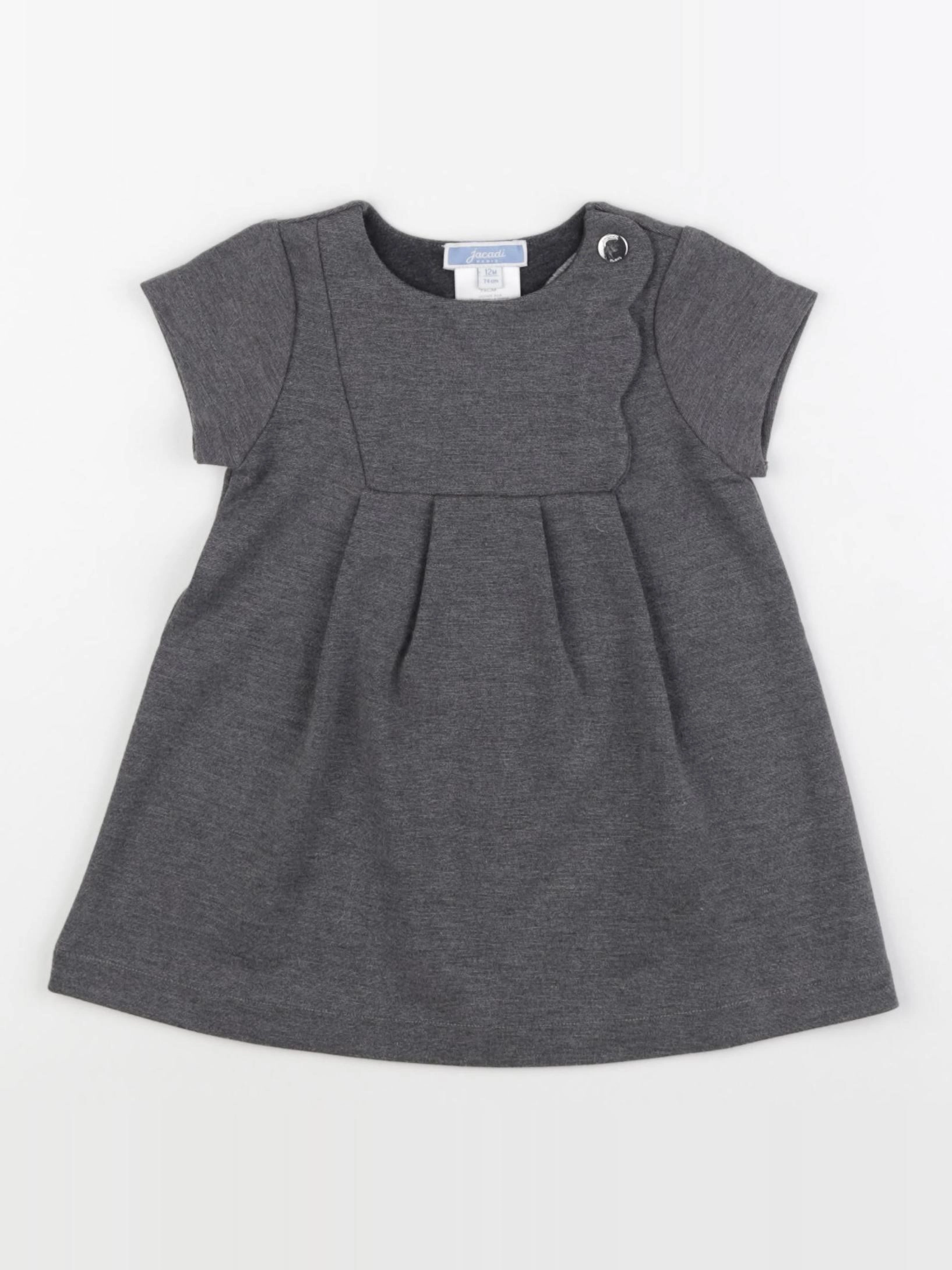 Jacadi - robe gris - 12 mois