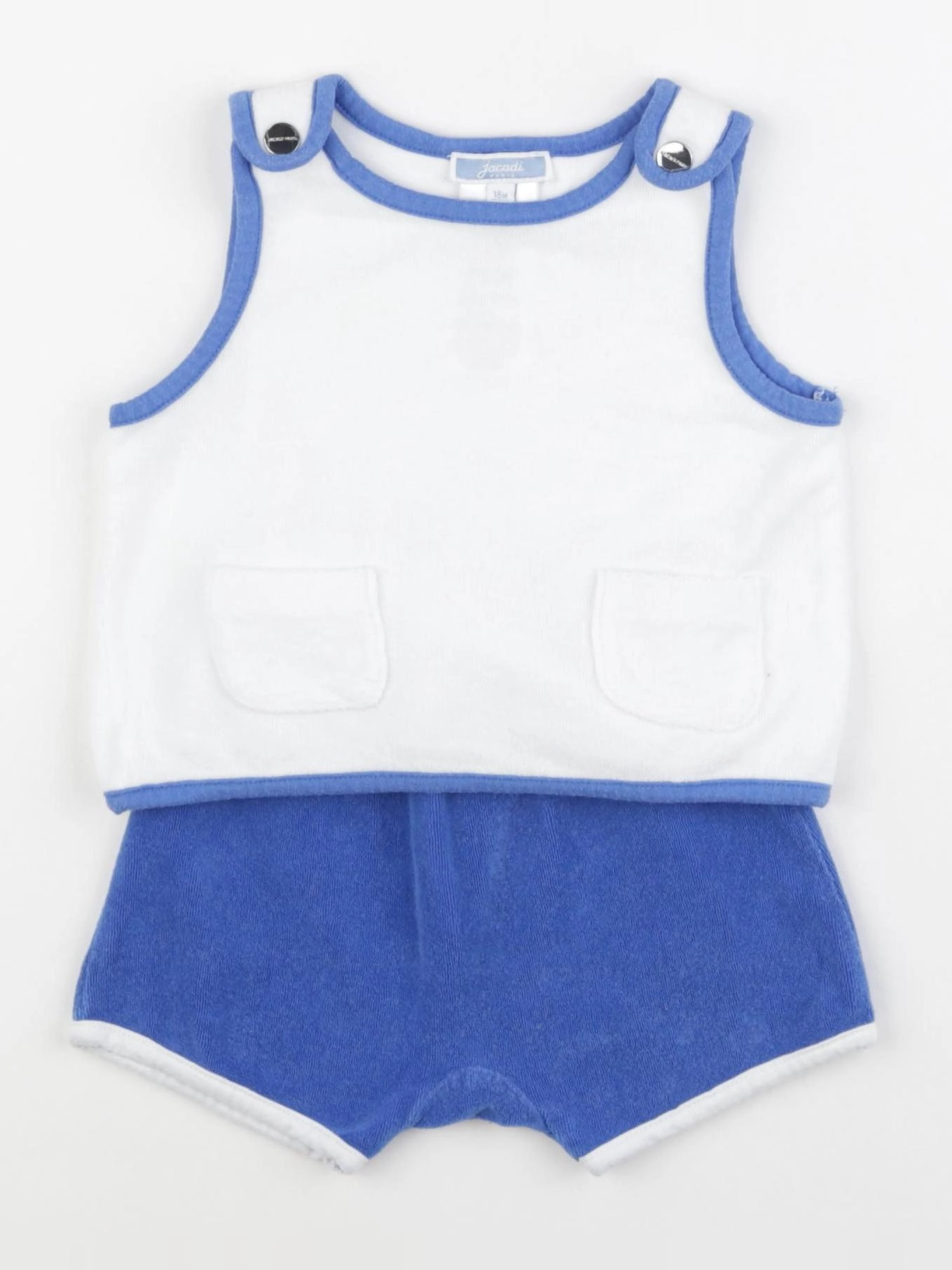 Jacadi - ensemble blanc - 18 mois