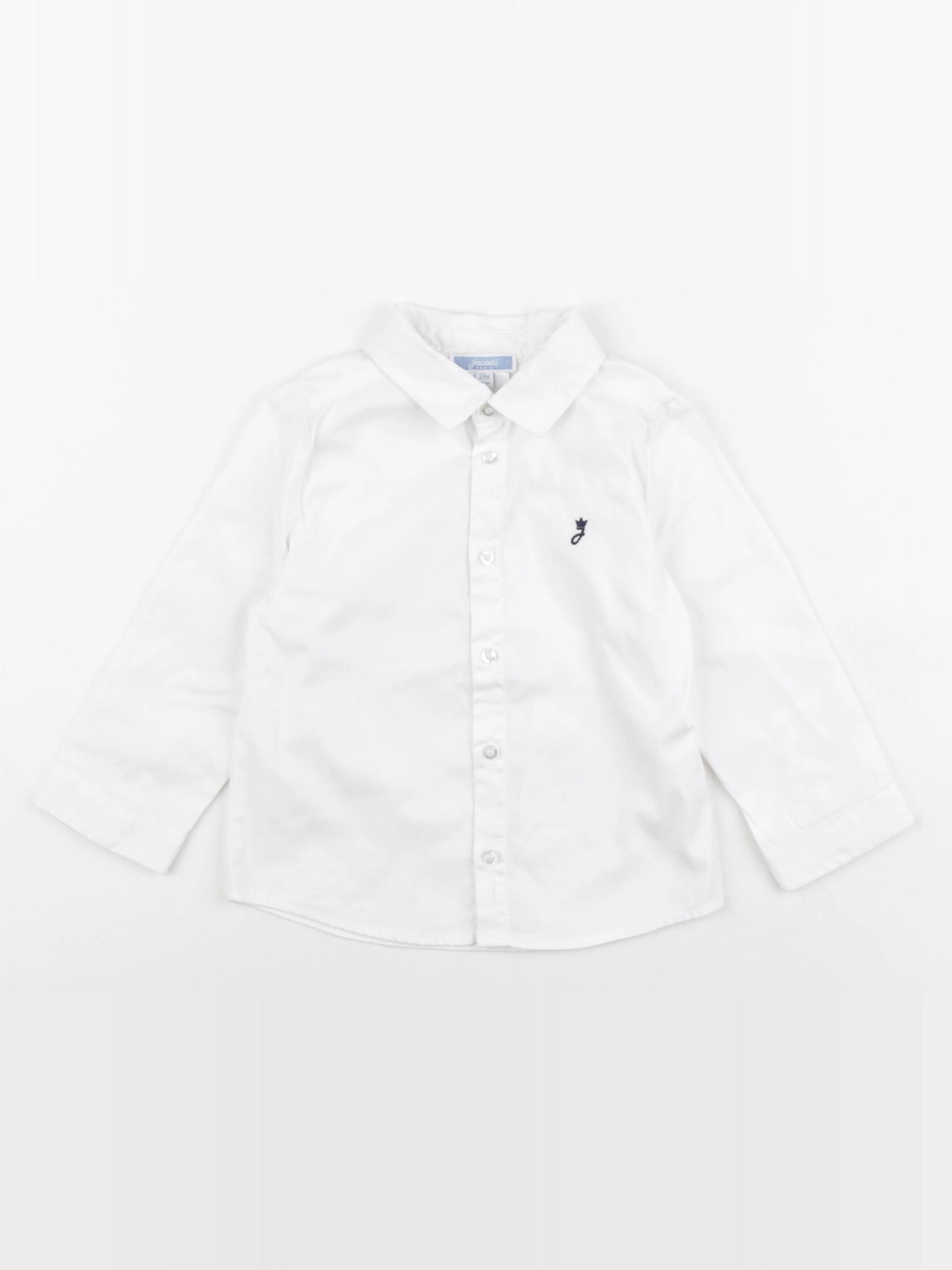 Jacadi - chemise blanc - 24 mois