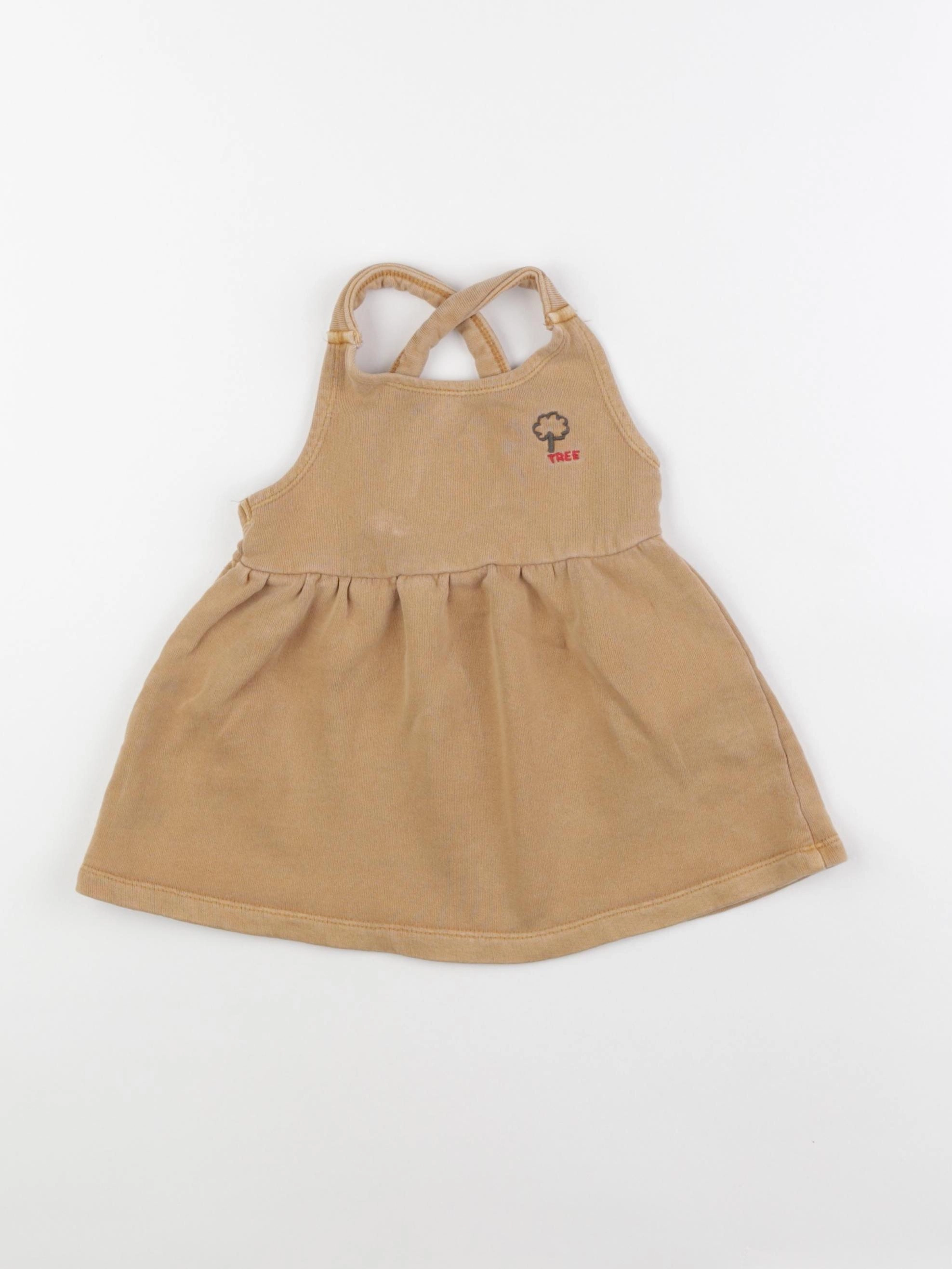 Zara - robe marron - 12/18 mois